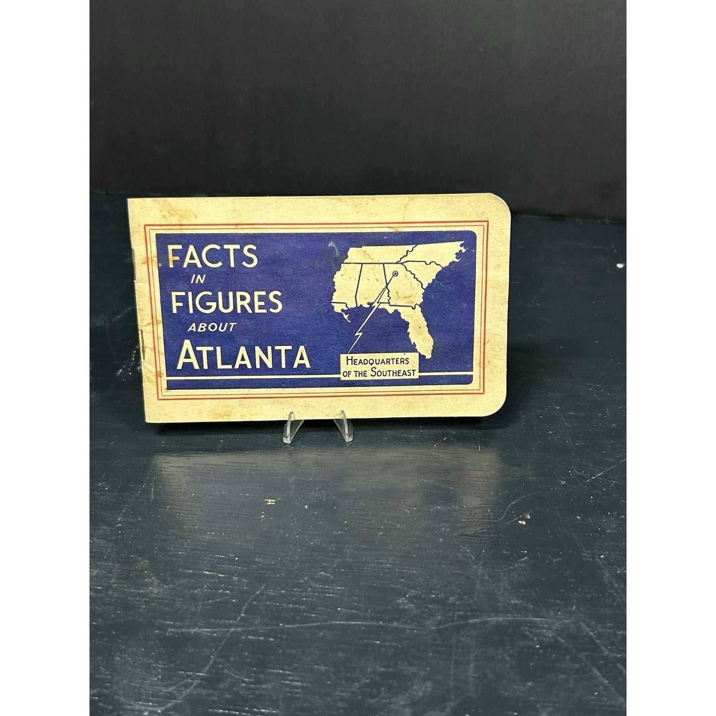 1944 Facts In Figures Atlanta Georgia WWII City Industrial Guide Utilities Book