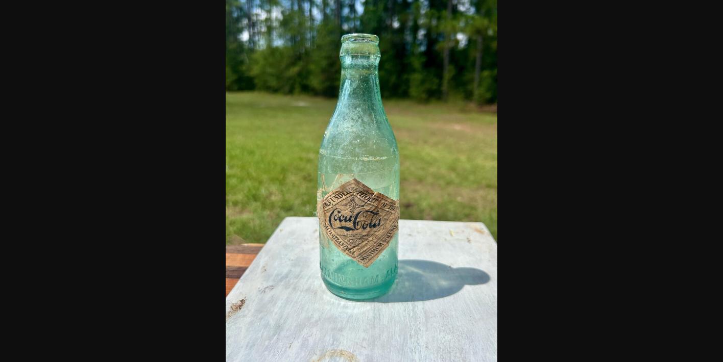 Antique Coca-Cola Straight-Side Bottle - Birmingham, Alabama (AB Co 1332)