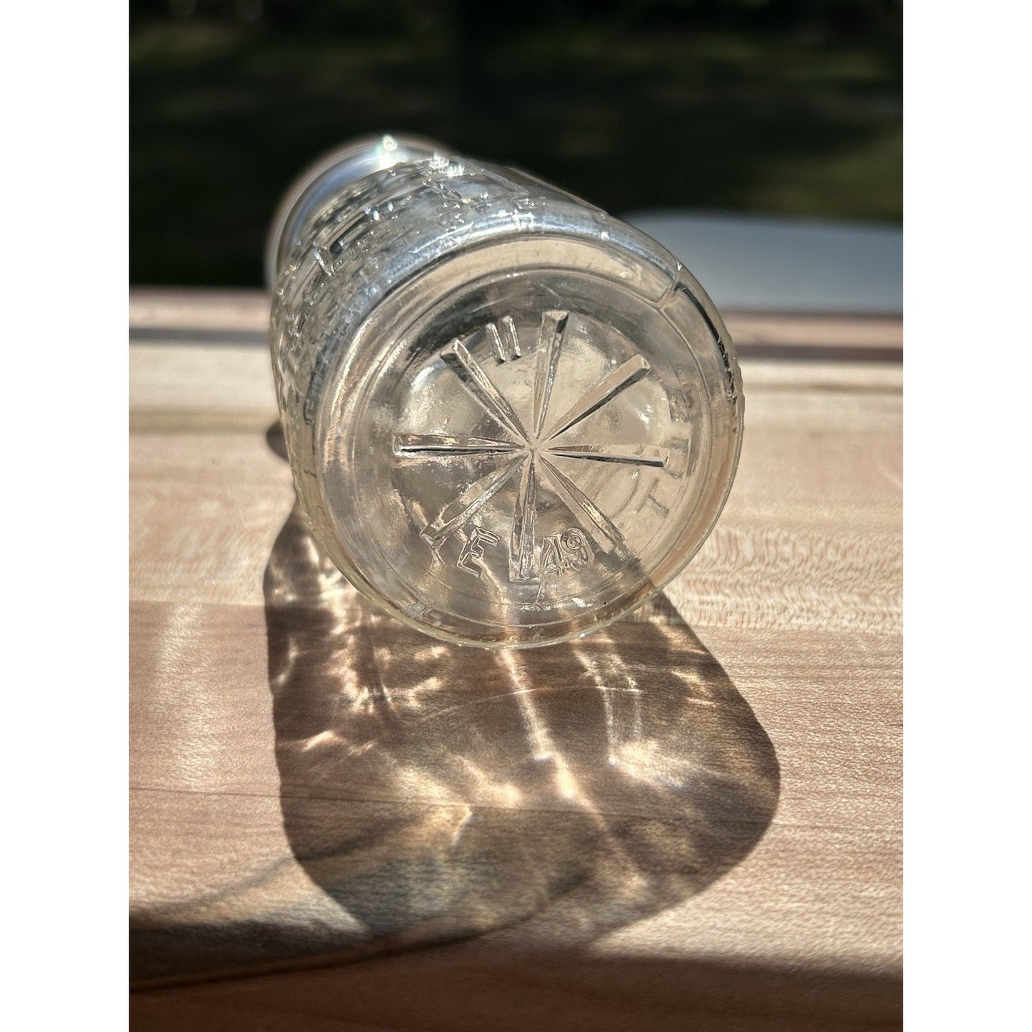 Mint Vintage Half Pint Universal Store Glass Milk Dairy Bottle 5 Cent Deposit