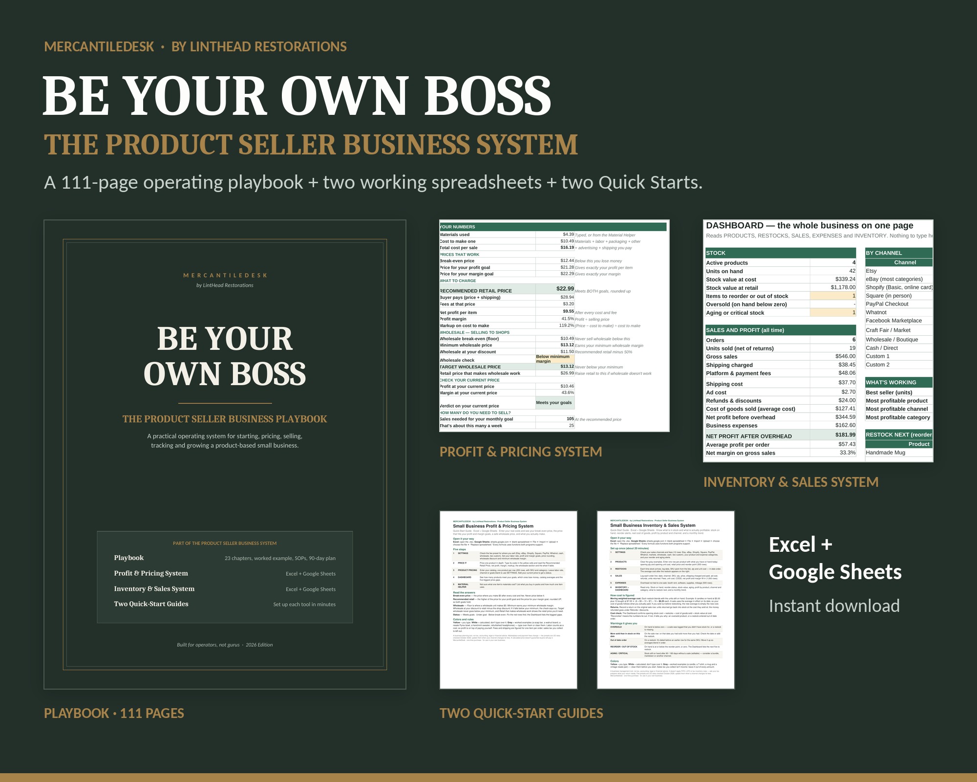 Be Your Own Boss — The Product Seller Business System
