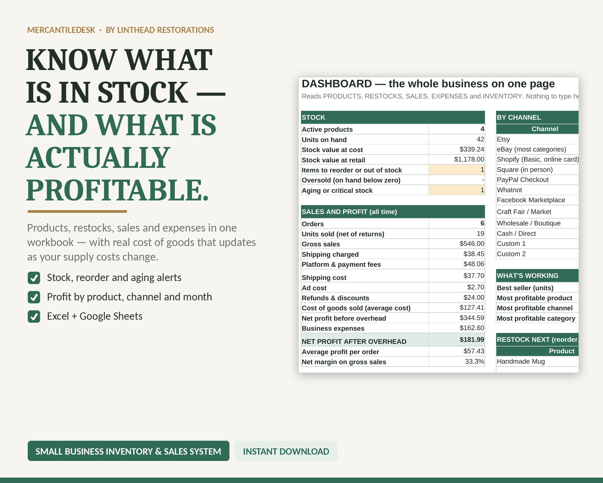 Small Business Inventory & Sales System