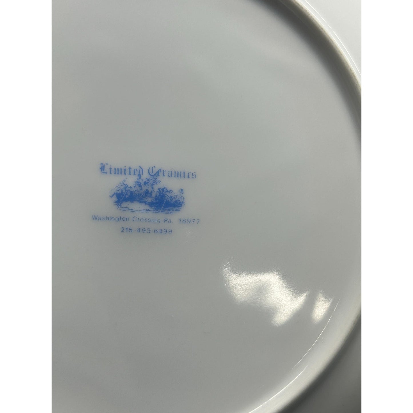 Revolutionary Run Plates Set 1986 1988 1989 – Washington Crossing the Delaware – July 4th Commemorative Patriotic Collectibles. America