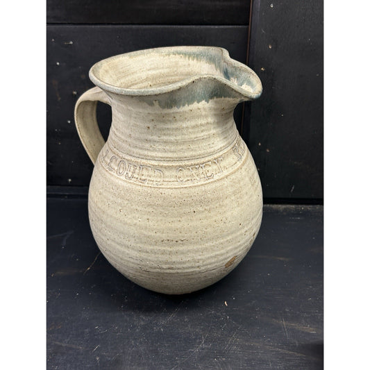 Vintage 1974 Studio Pottery Jug Orzel Signed – If I Could Only Remember My Name