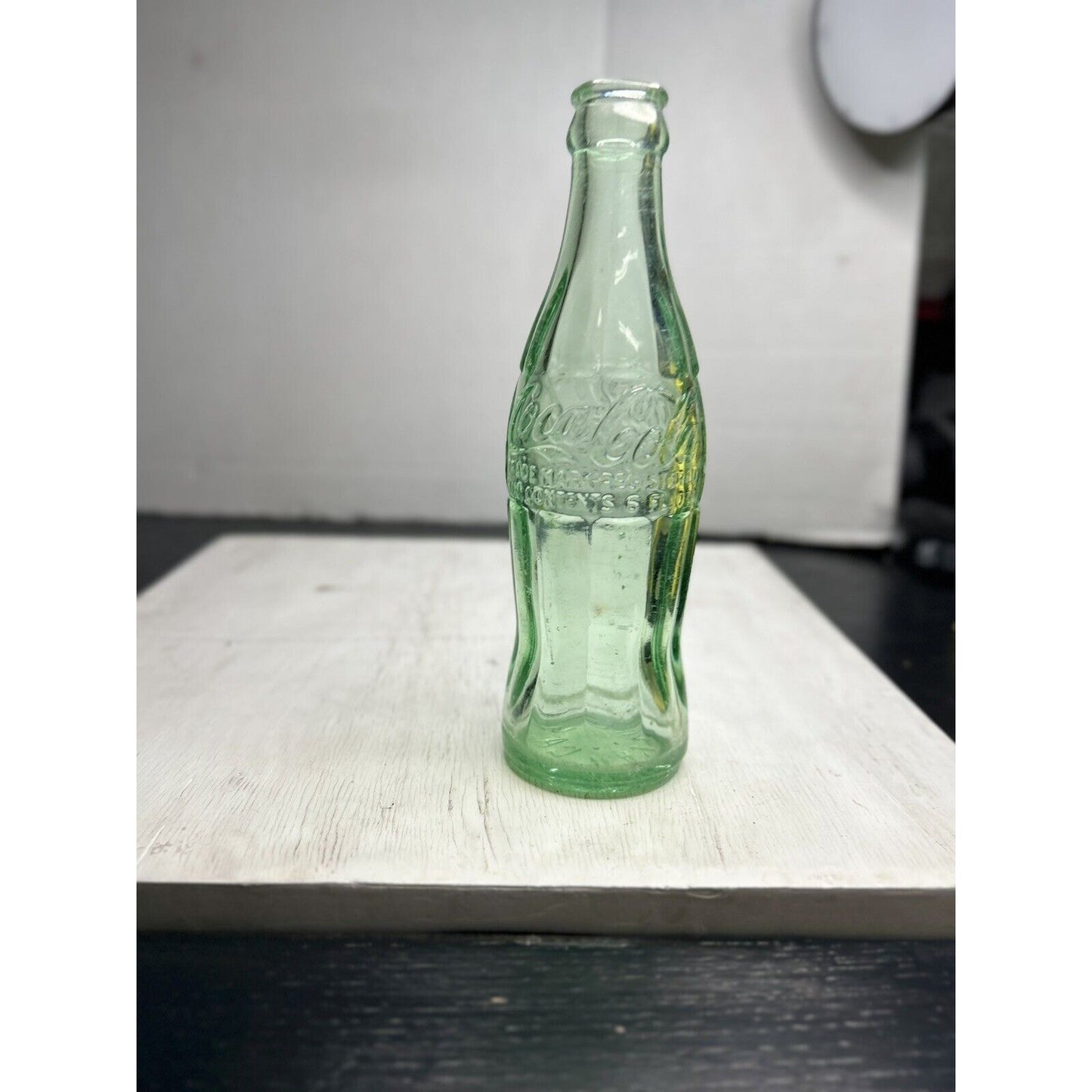 Vintage 1939 Coke bottle Waycross Georgia natural light