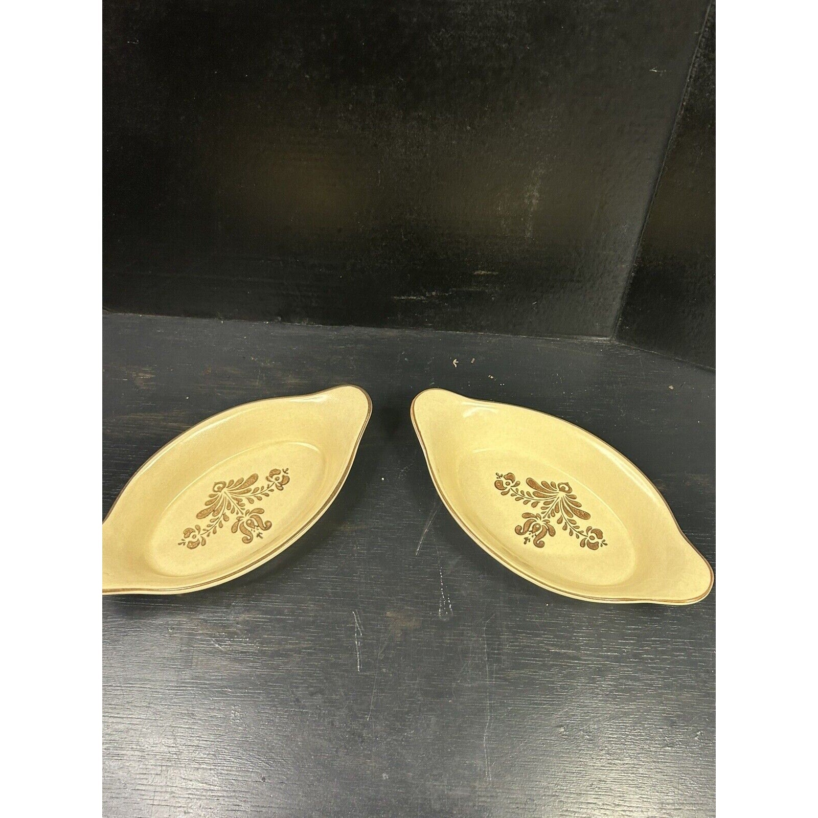 Pfaltzgraff Village 265 au gratin dish farmhouse full profile