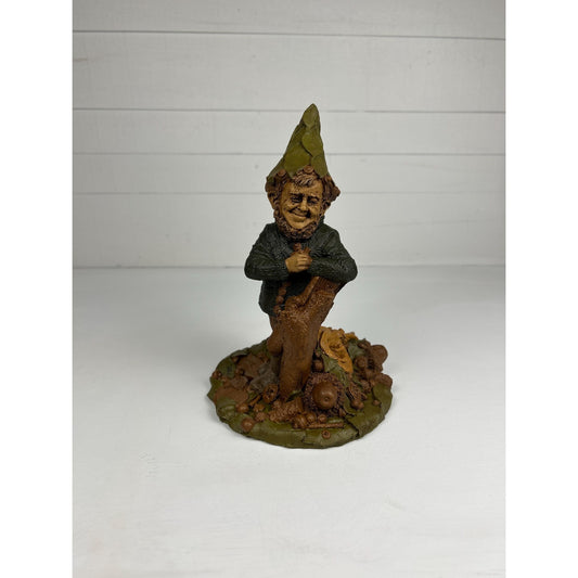 Vintage Tom Clark Gnome Figurine “Sher” 1984 Cairn Studio Signed Wood Spirit Elf Folk Art Cottagecore Decor Woodland Decor
