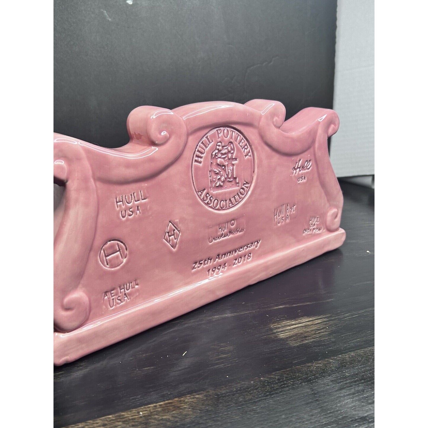 Hull Pottery 2018 Commemorative Plaque — 25th Anniversary — Limited Edition of 80