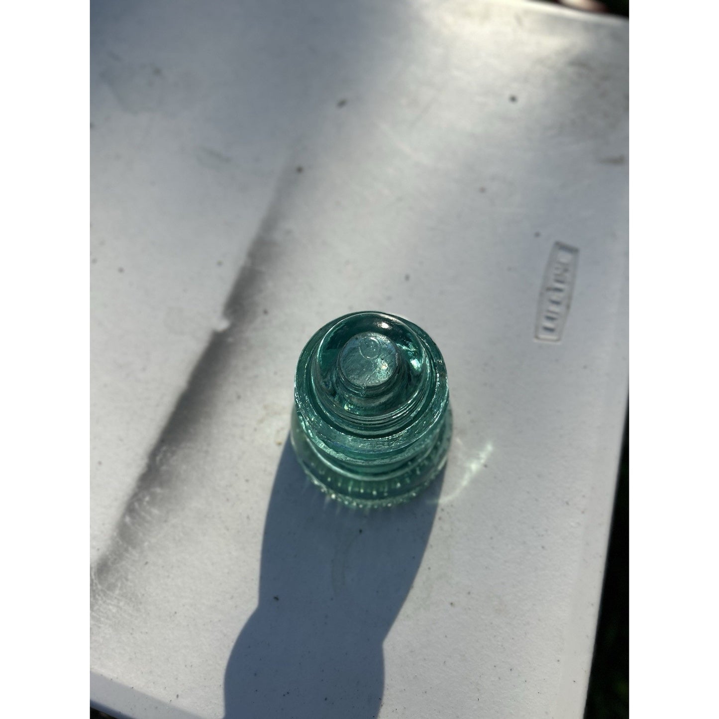 Lynchburg No. 44 CD 154 Ice Blue Glass Insulator — Rare Variant — USA