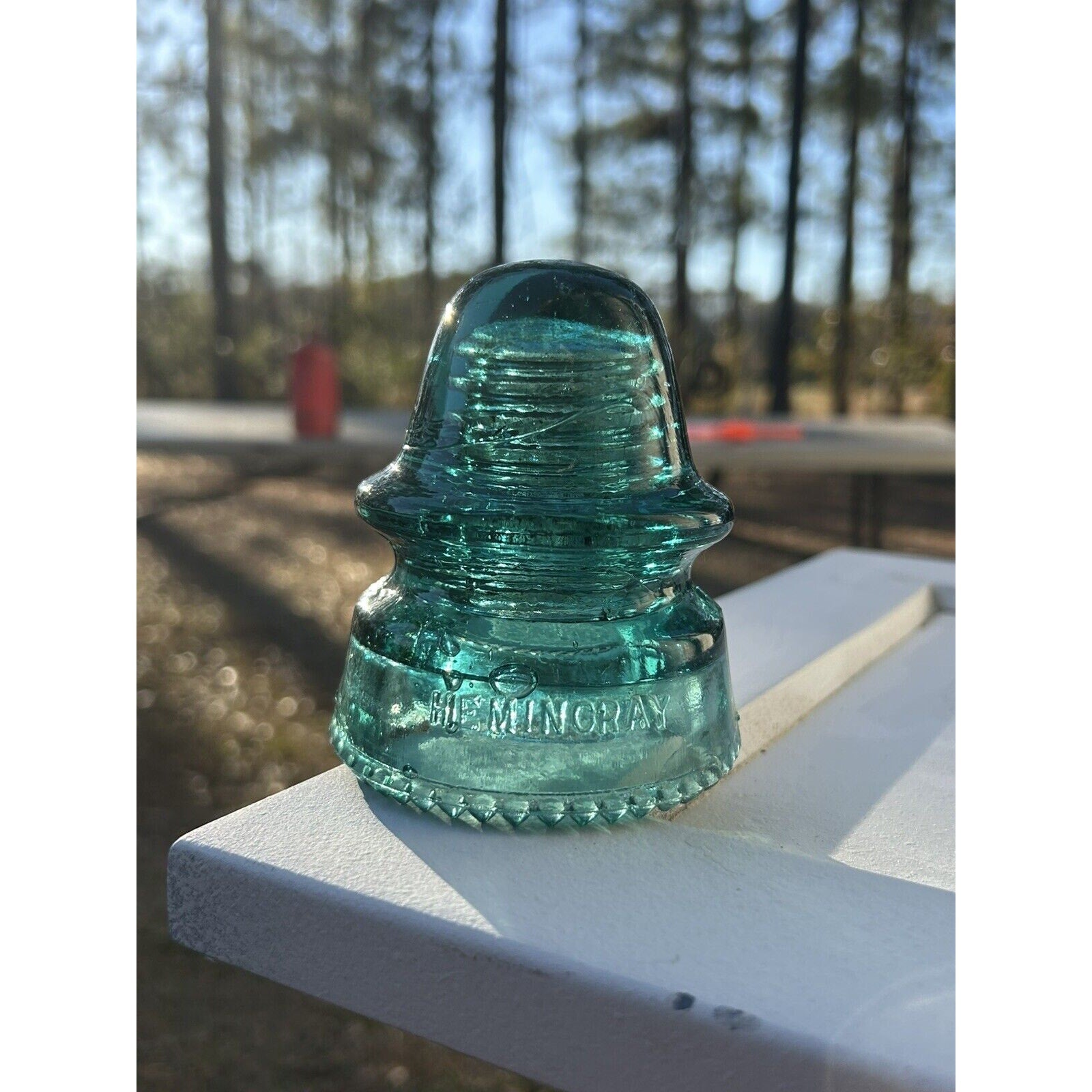 Hemingray No 19 rare green CD 162 insulator overall condition