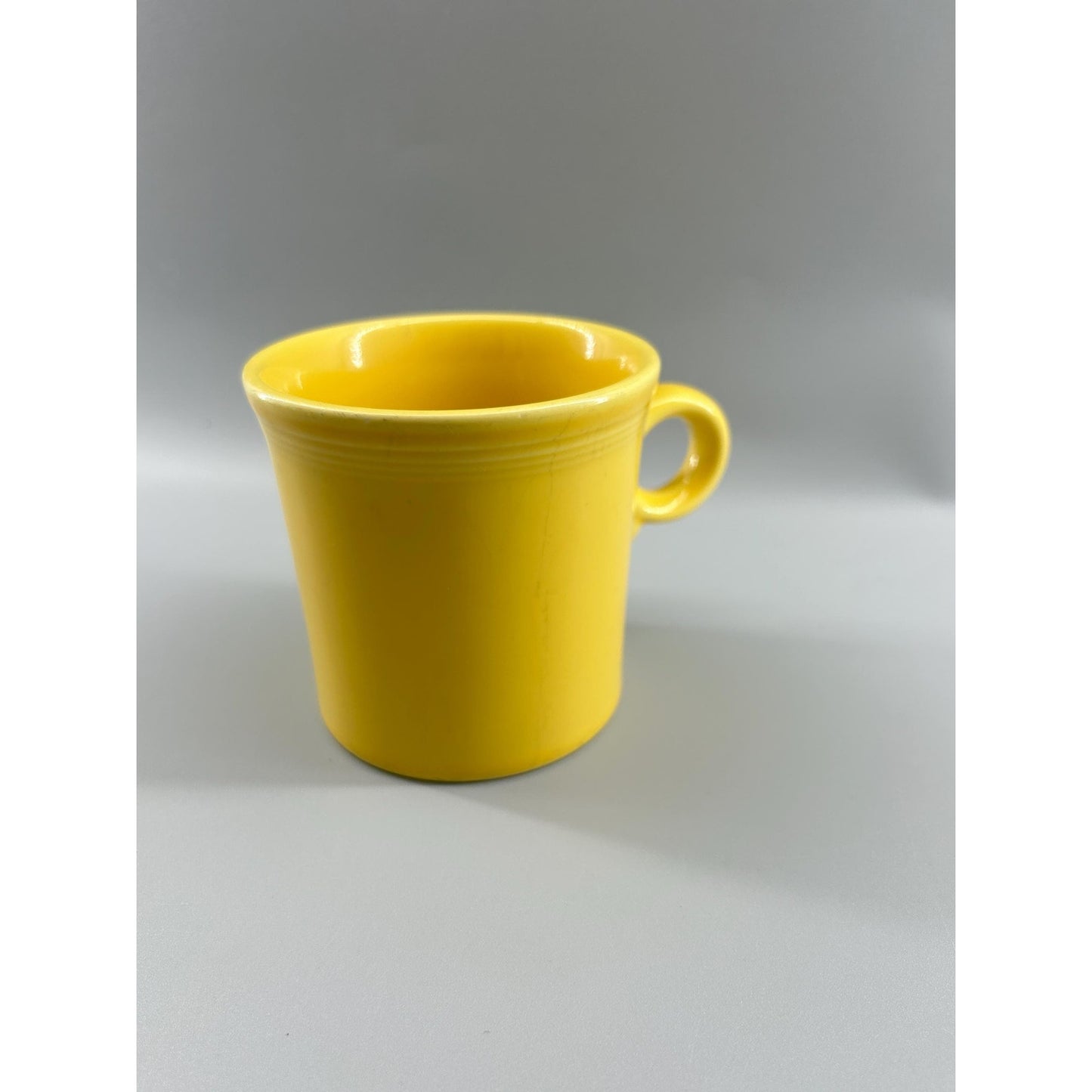 Vintage Fiestaware Yellow Cup HLC Fiesta USA Homer Laughlin Coffee Mug