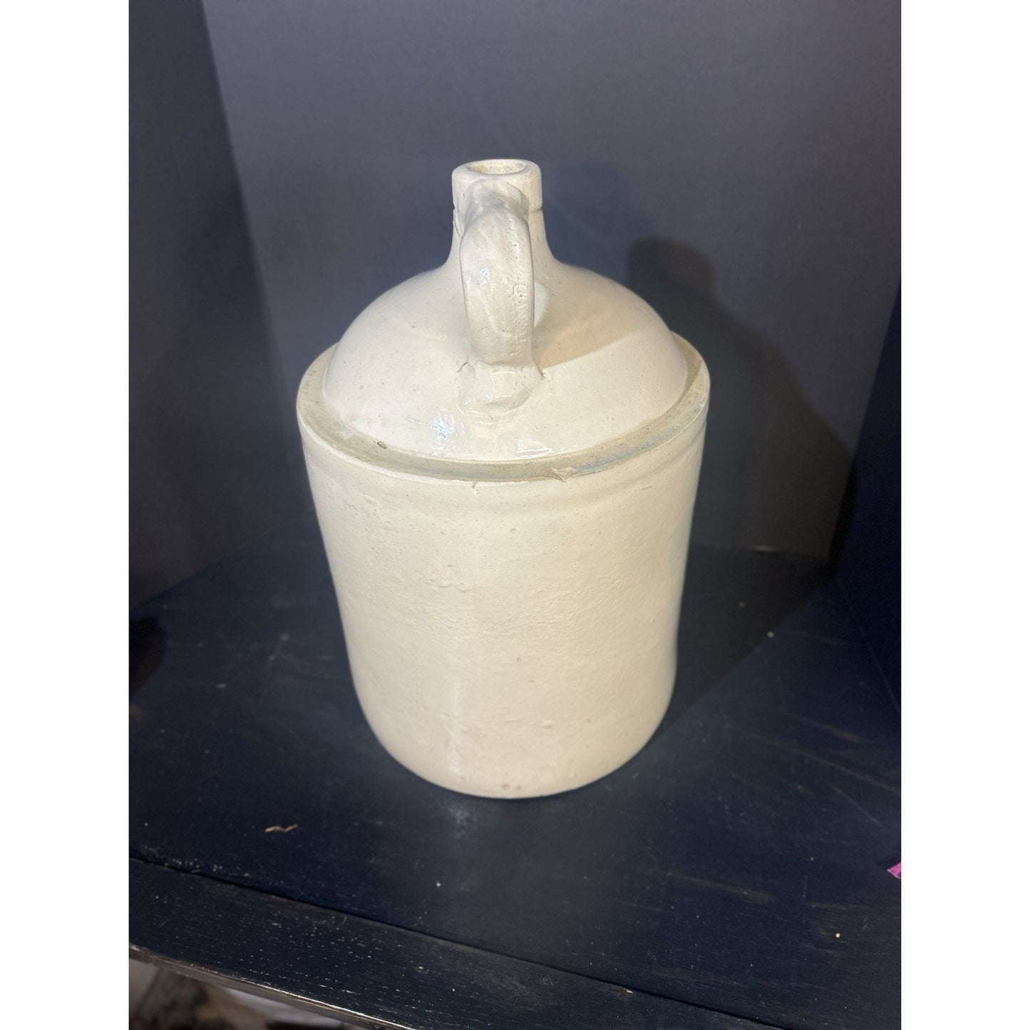Antique Red Wing 5 gallon stoneware jug crock full profile