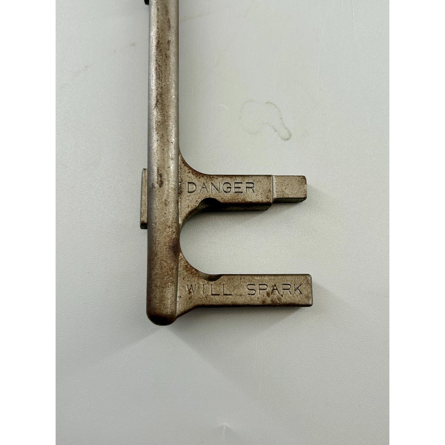 Rare Vintage Crescent Tool Co Pat Pend Valve Wheel Wrench Industrial Utility Fire Service Tool c1930s