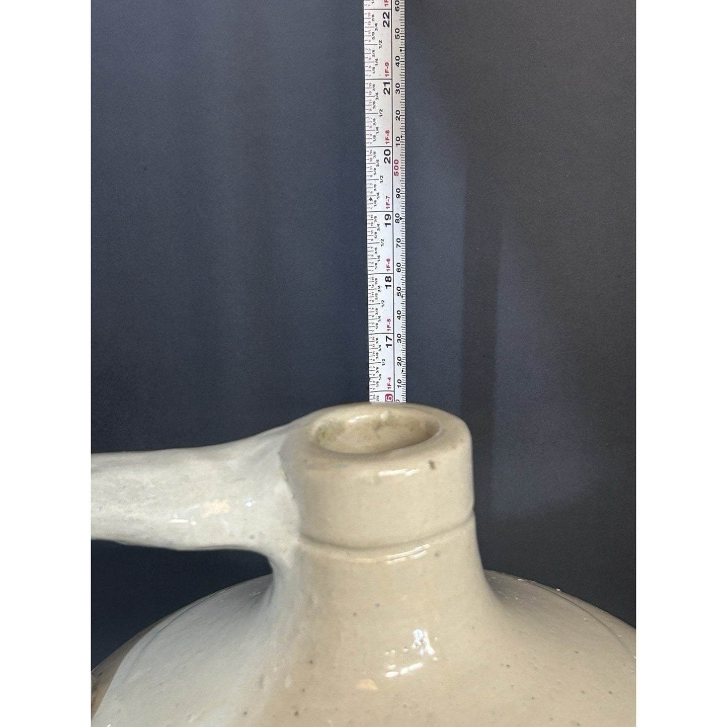 Red Wing 5 gallon jug crock base stamp Minnesota stoneware