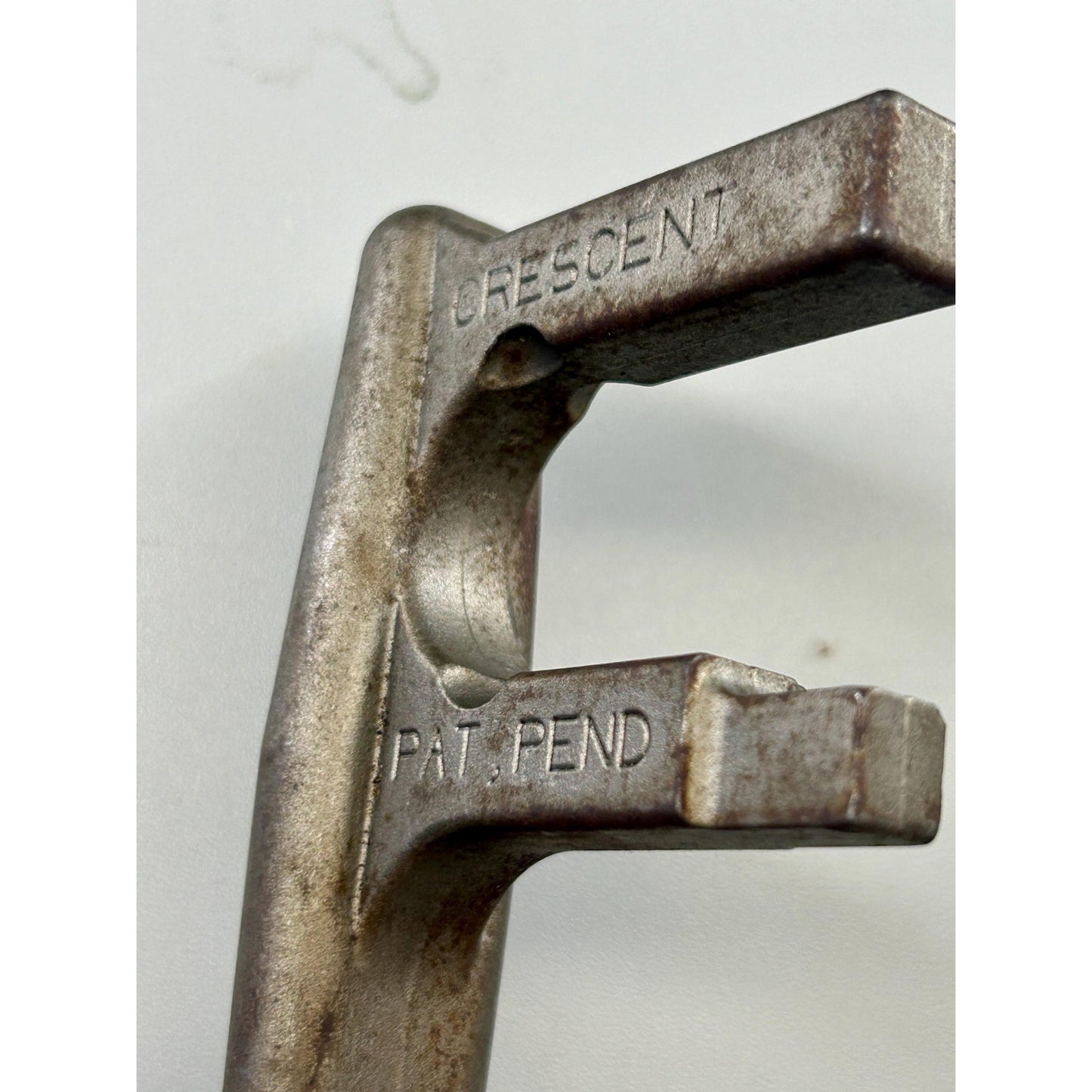 Rare Vintage Crescent Tool Co Pat Pend Valve Wheel Wrench Industrial Utility Fire Service Tool c1930s