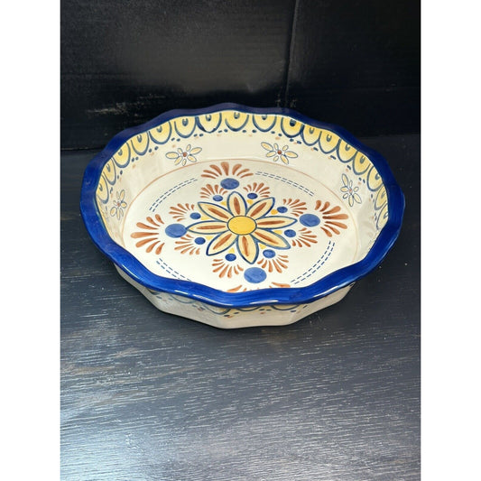 CT Cooks Tradition Quiche Dish Pie Plate With Basket