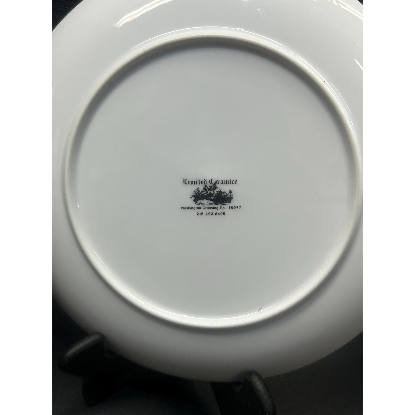 Revolutionary Run Plates Set 1986 1988 1989 – Washington Crossing the Delaware – July 4th Commemorative Patriotic Collectibles. America