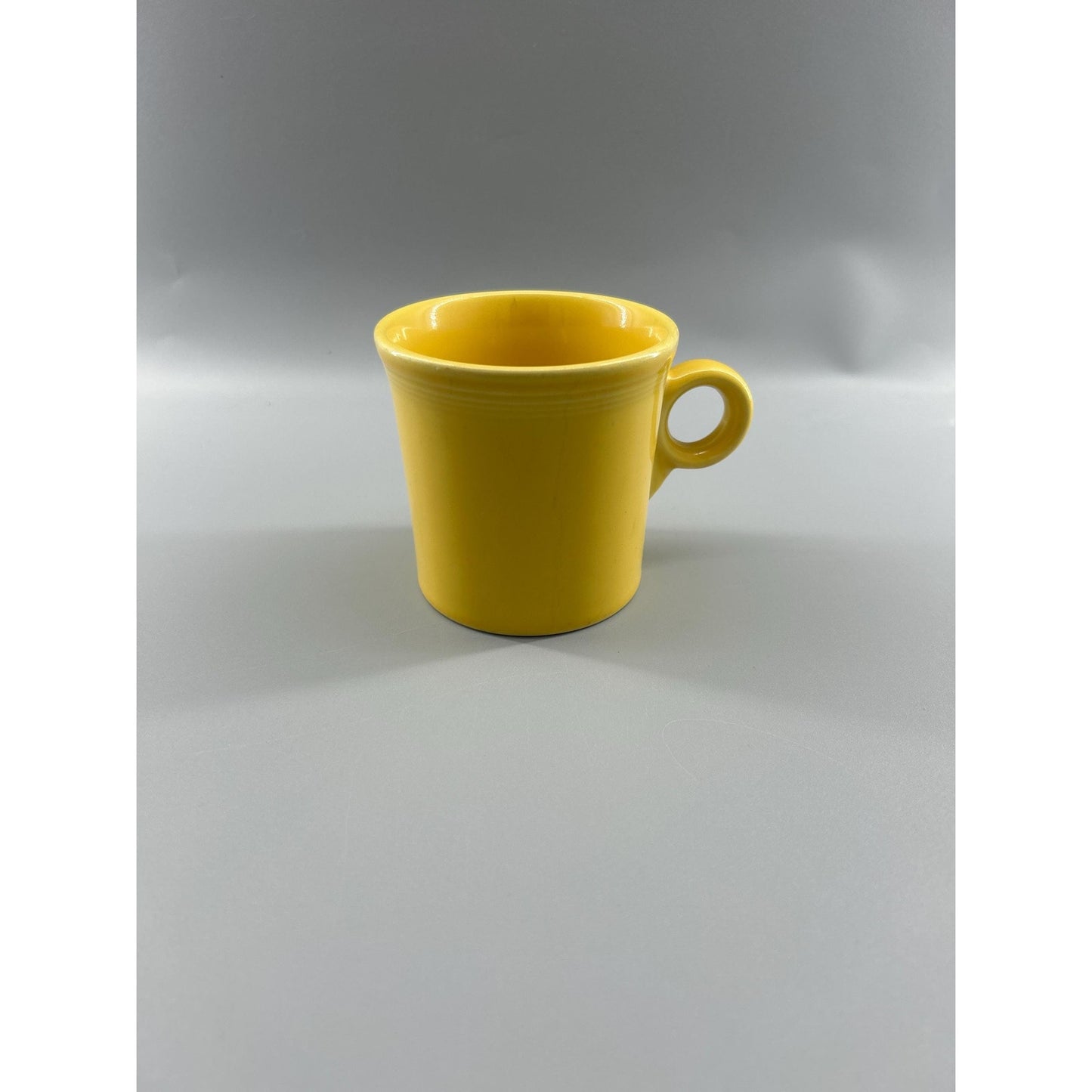 Vintage Fiestaware Yellow Cup HLC Fiesta USA Homer Laughlin Coffee Mug