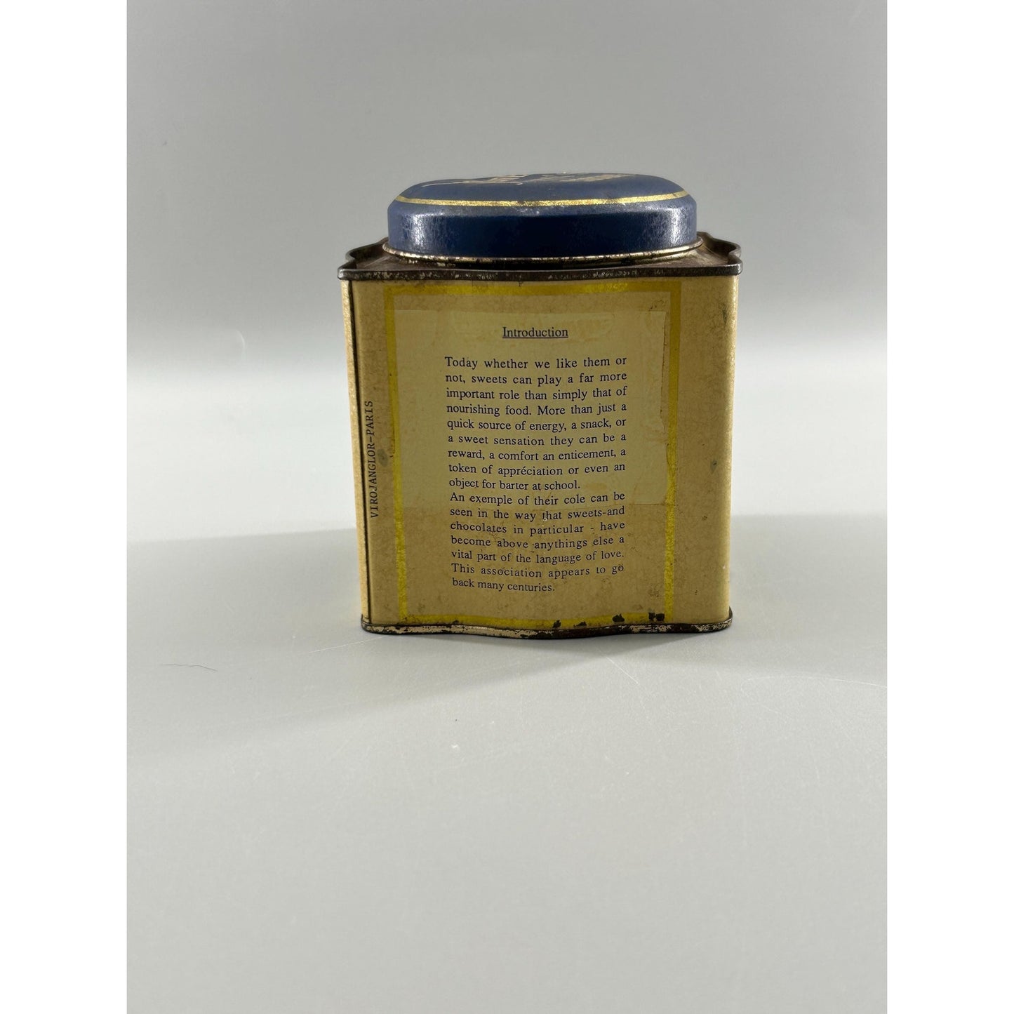 Antique John Packard Essence of Coffee Tin Victorian Advertising Louisville KY