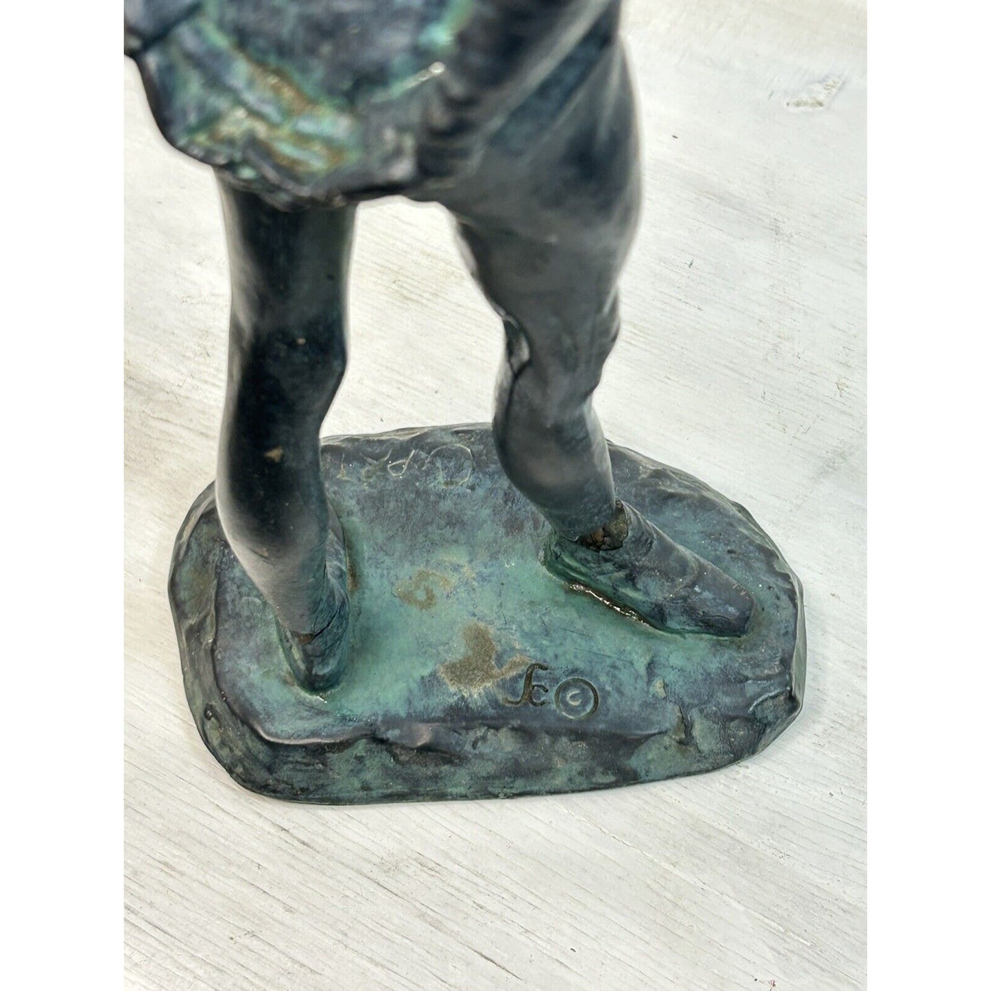 Cipriano art dance sculpture 14 inch display view