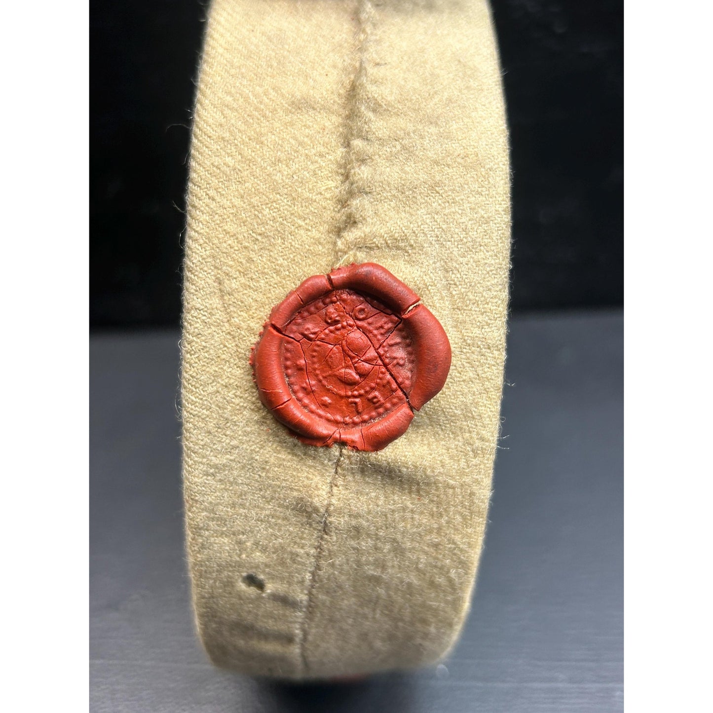 Antique Hammer & Hirzel “Turkish Attar of Roses” Felt-Covered Perfume Flask • Constantinople Ottoman Perfume Bottle c.1900 . Rare Find!