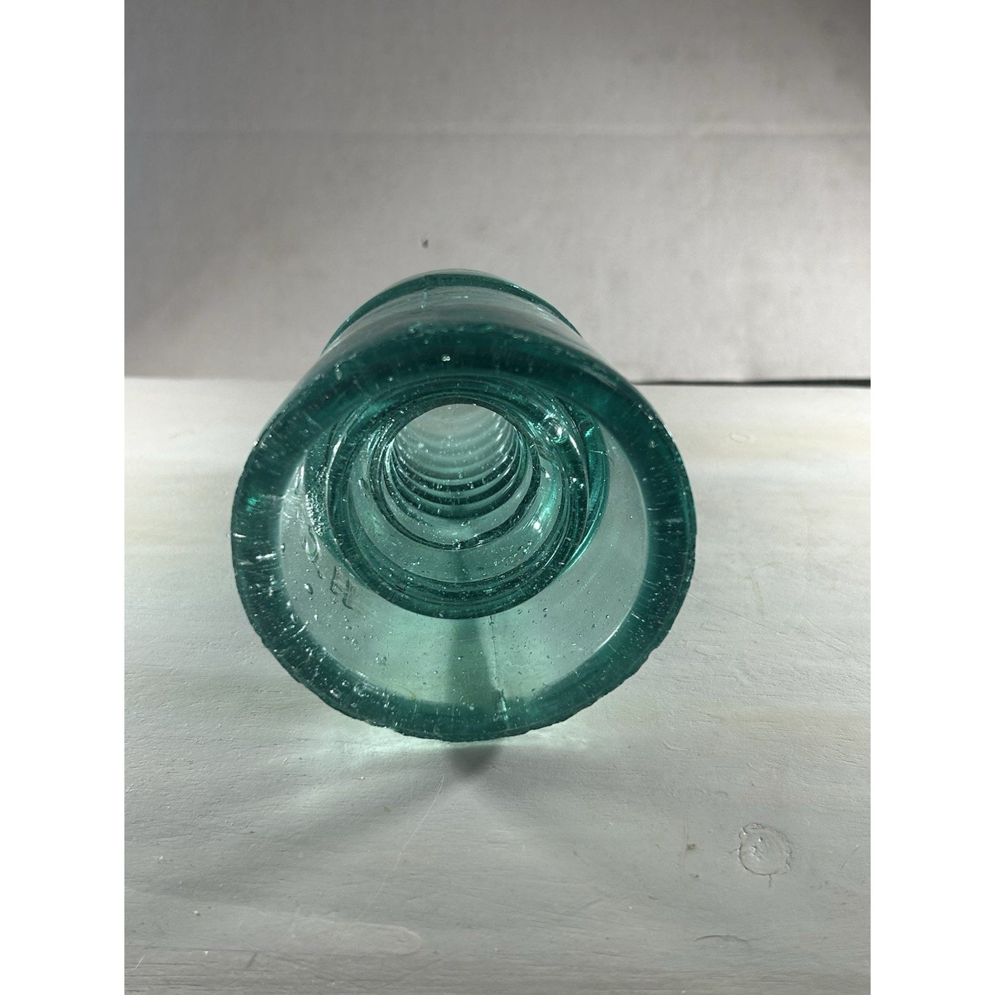 Very Rare Early H.C. & CO. Hemingray Insulator – CD 145 Beehive – Aqua - 1870’s