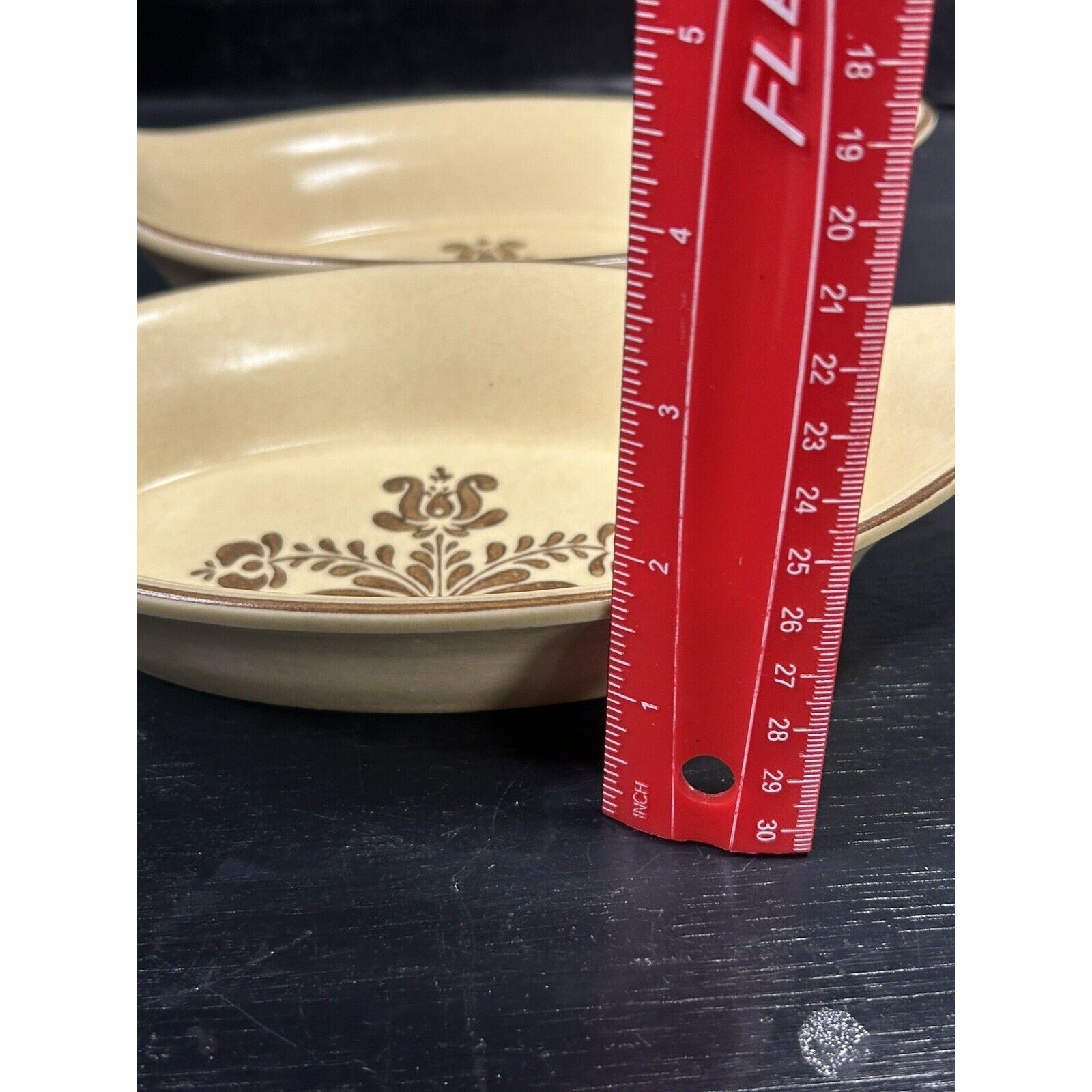 Pfaltzgraff Village stoneware baking dish rustic farmhouse