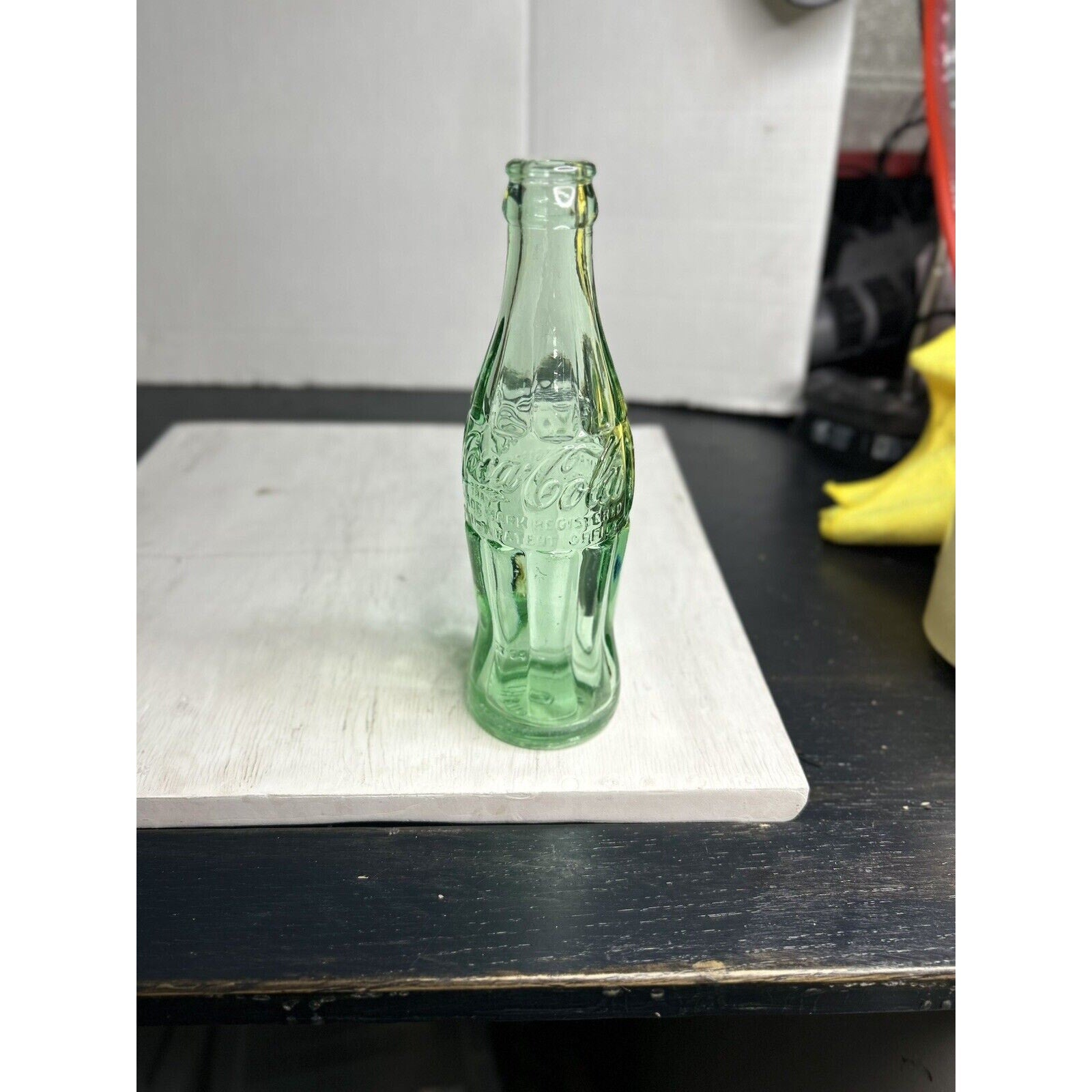 1958 Coca-Cola hobbleskirt bottle Athens GA back view