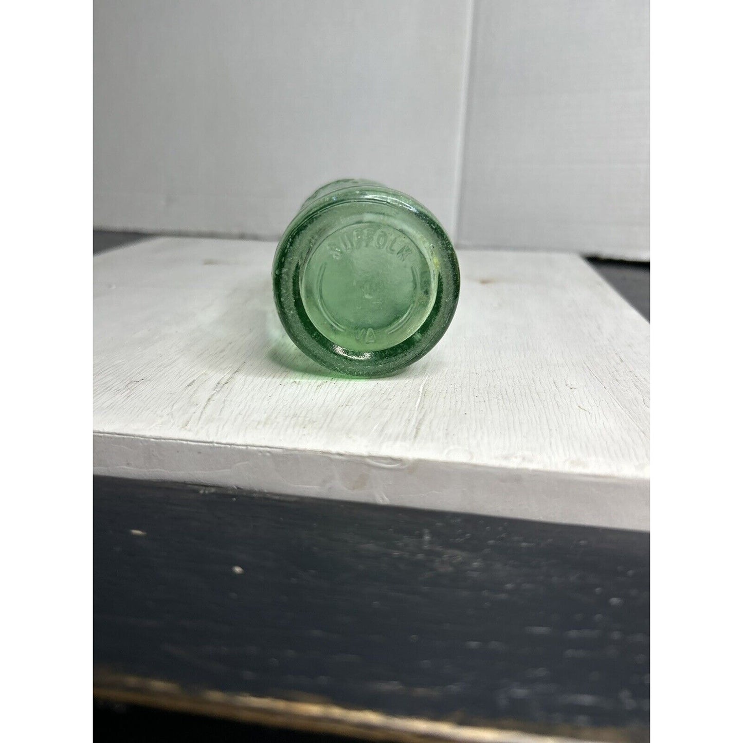 1959 Coca-Cola Suffolk VA bottle full profile display