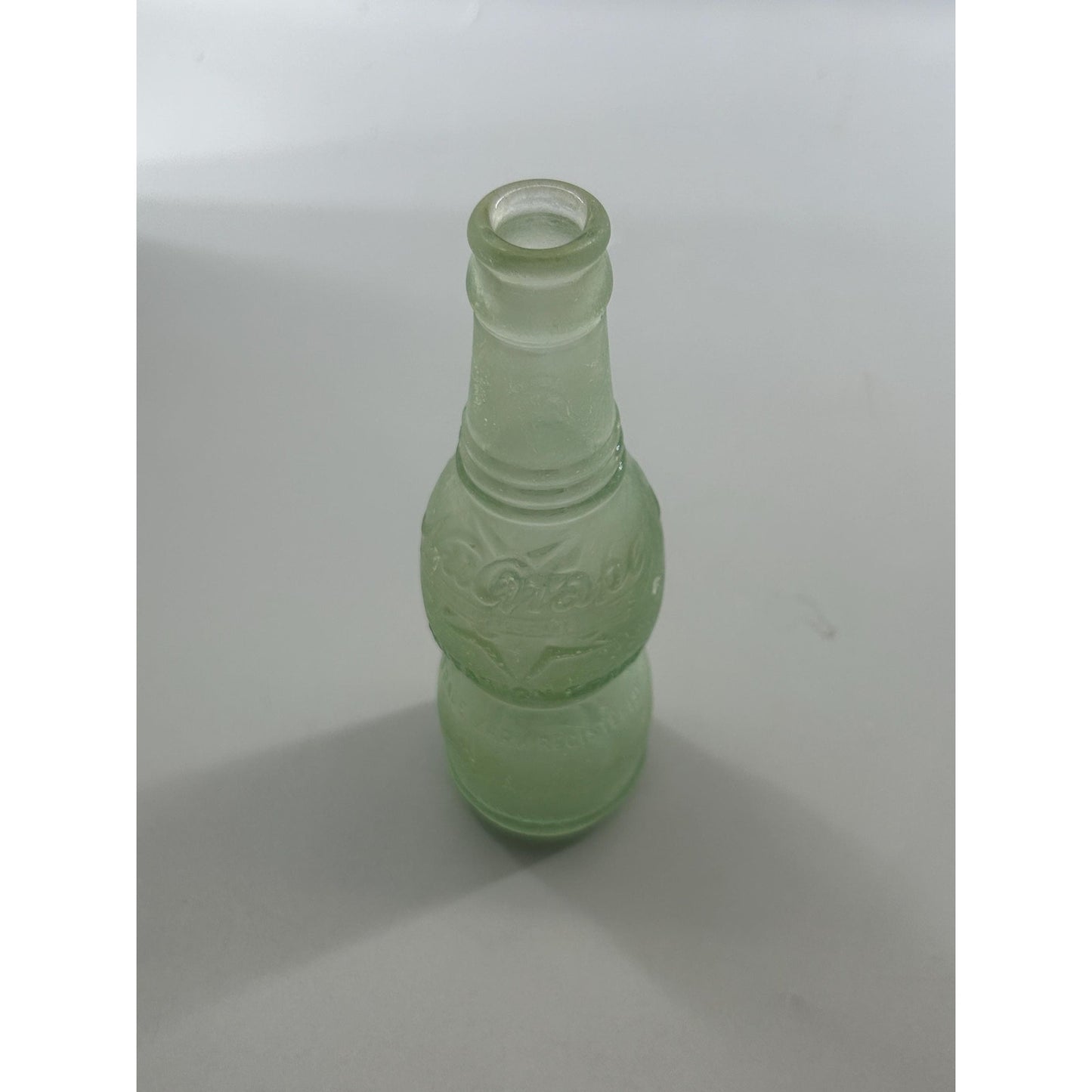 Antique NuGrape Soda Bottle, Savannah Georgia, Embossed 6 oz Green Glass, Patented March 9 1920 . Scarce vintage bottle. Savannah , GA