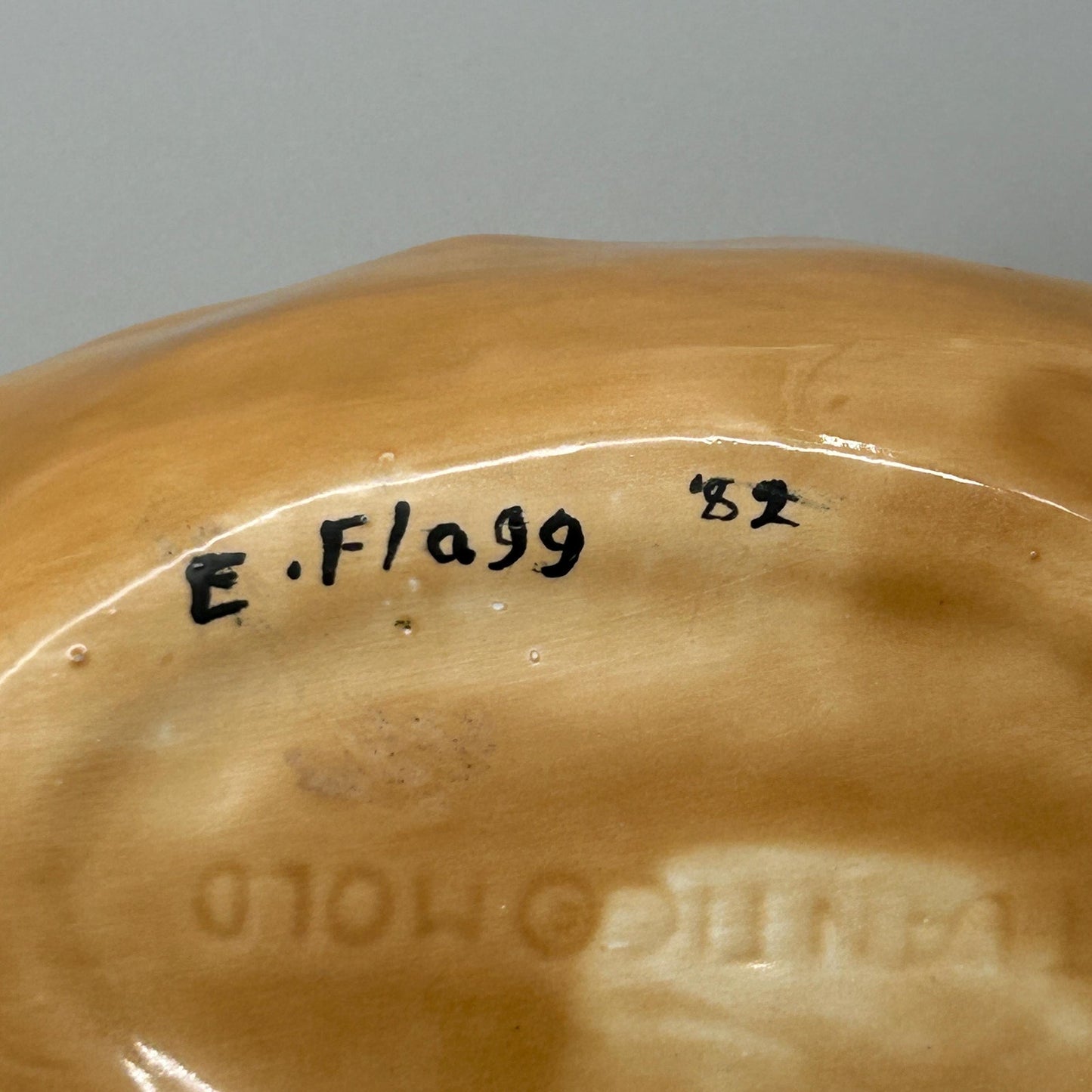 Atlantic Mold Potato Form Covered Dish • Novelty Lidded Potato Container • Studio Pottery Sculptural Ceramic • Signed 1981
