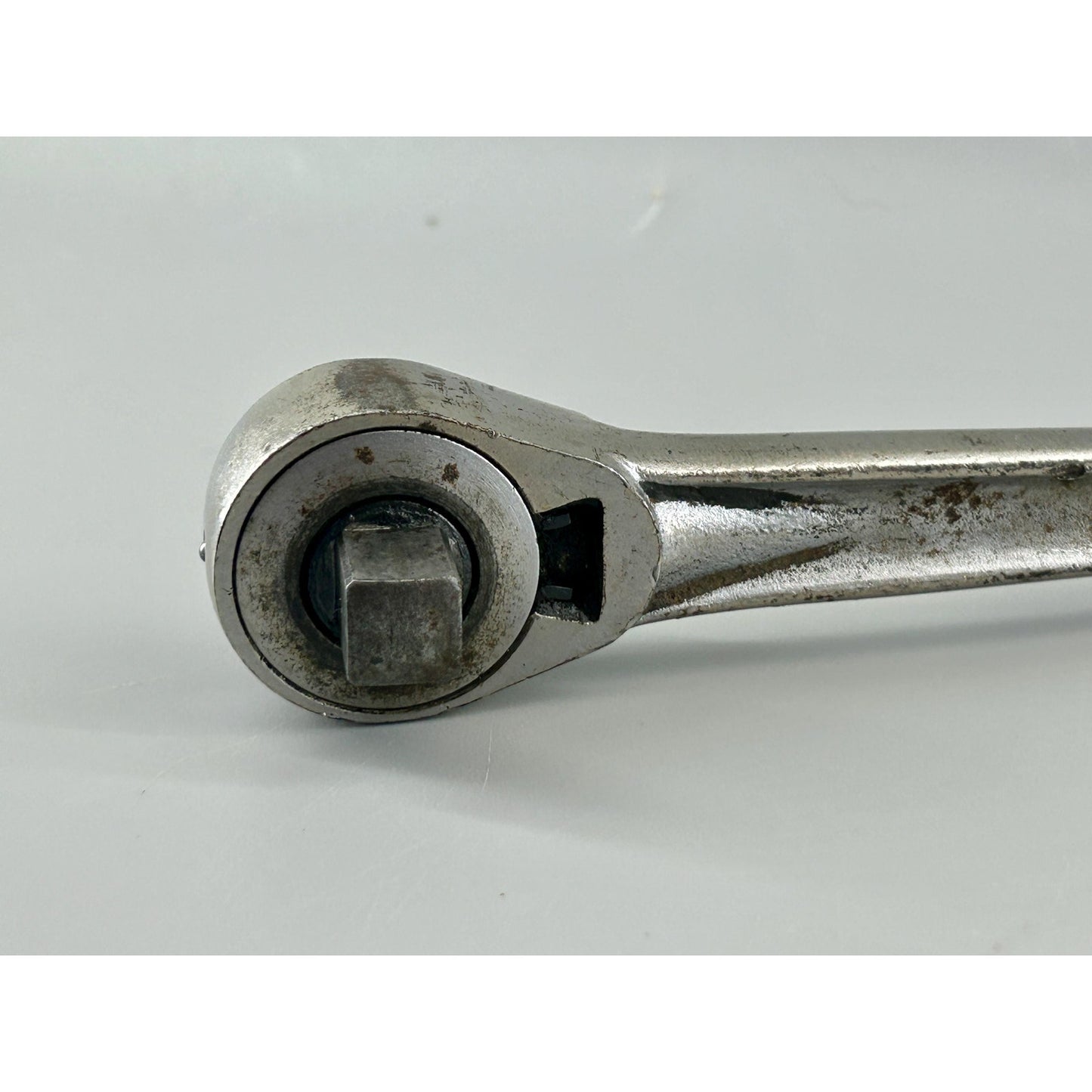 Vintage Craftsman V Series 1/2 Drive Ratchet USA Made Moore Drop Forge Mechanic Tool 1940s 1950s