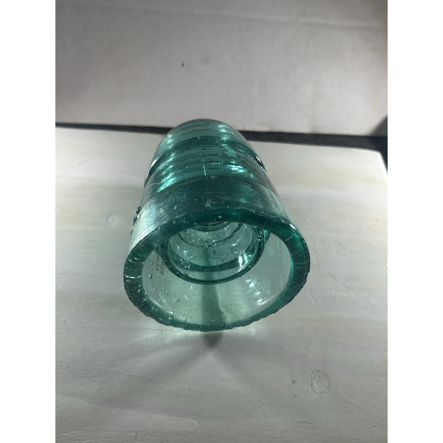 Very Rare Early H.C. & CO. Hemingray Insulator – CD 145 Beehive – Aqua - 1870’s