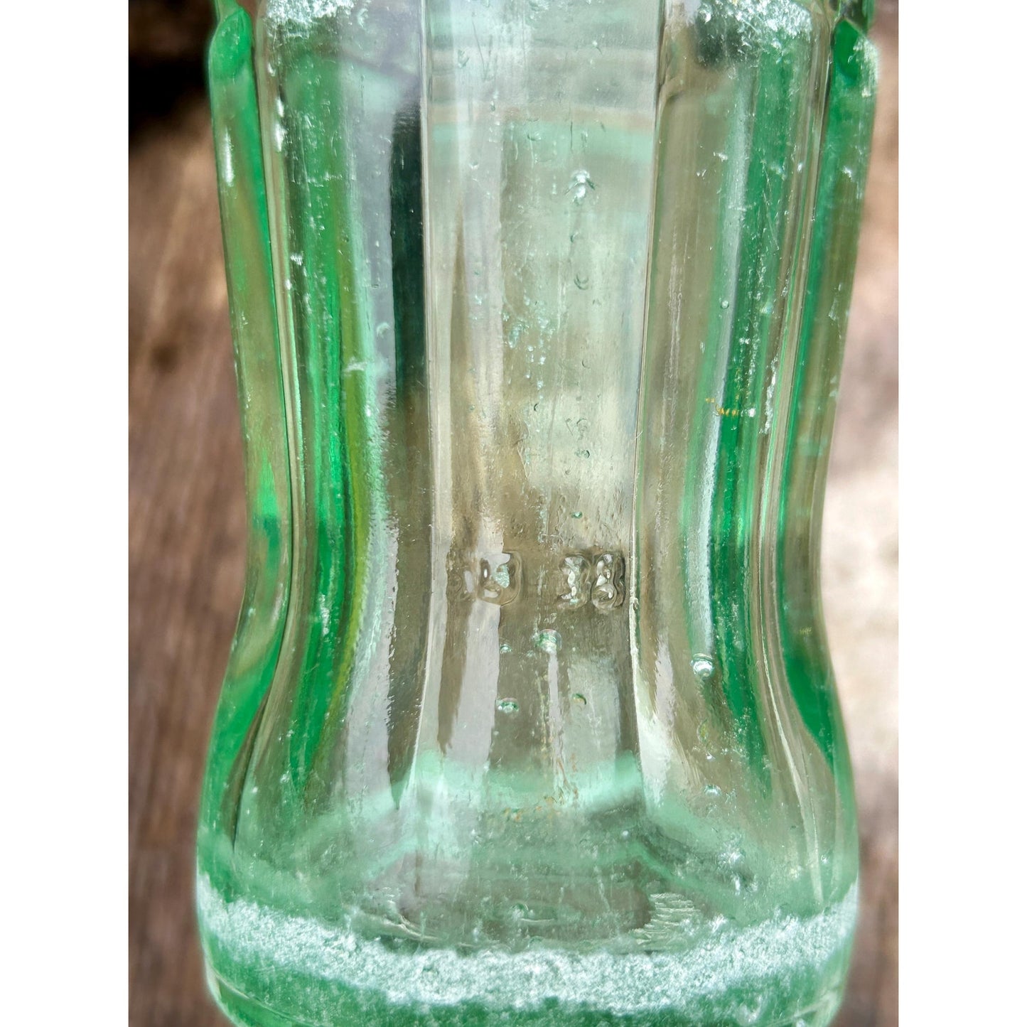 Vintage 1938 Savannah GA Coca-Cola Bottle Chattanooga Glass D-105529 6 Oz Embossed Hobbleskirt Coke Bottle