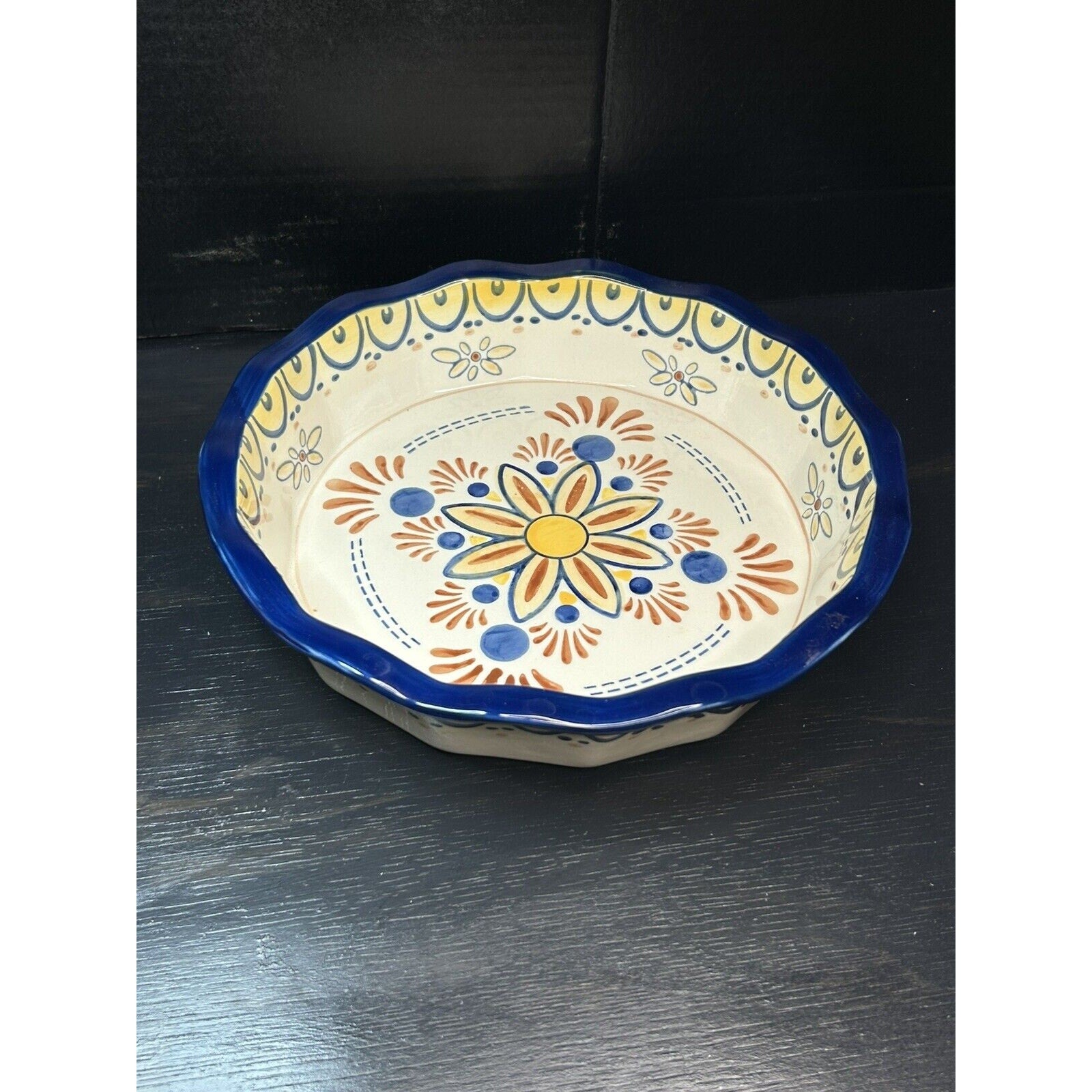 Cooks Tradition quiche dish basket holder overall 2