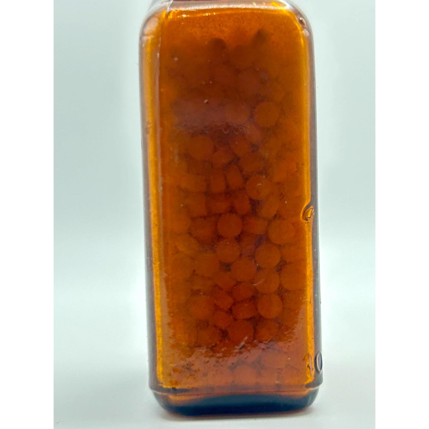 Antique Apothecary Calomel Tablets Bottle S.E. Massengill Bristol TN VA Pharmacy Amber Medicine Jar w Cork Seal 1000 Tablets Medical Quack
