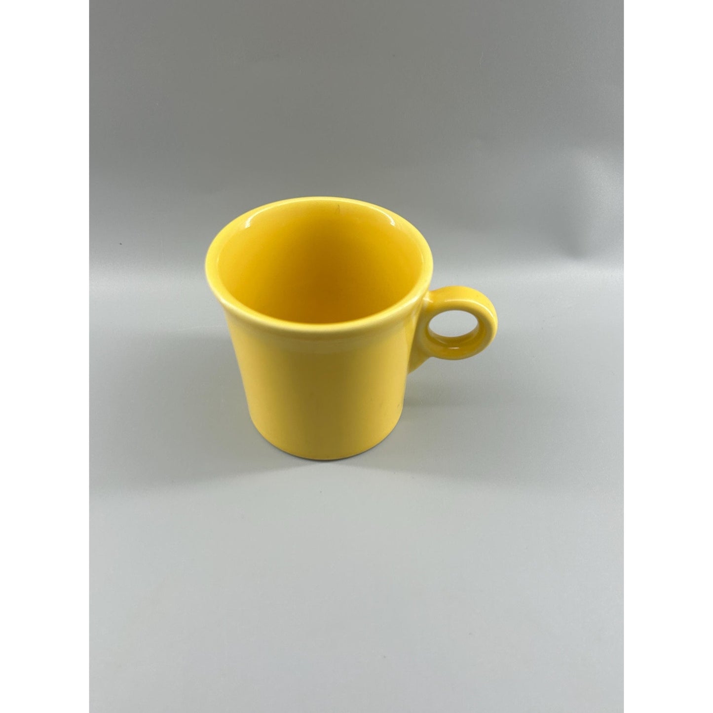 Vintage Fiestaware Yellow Cup HLC Fiesta USA Homer Laughlin Coffee Mug