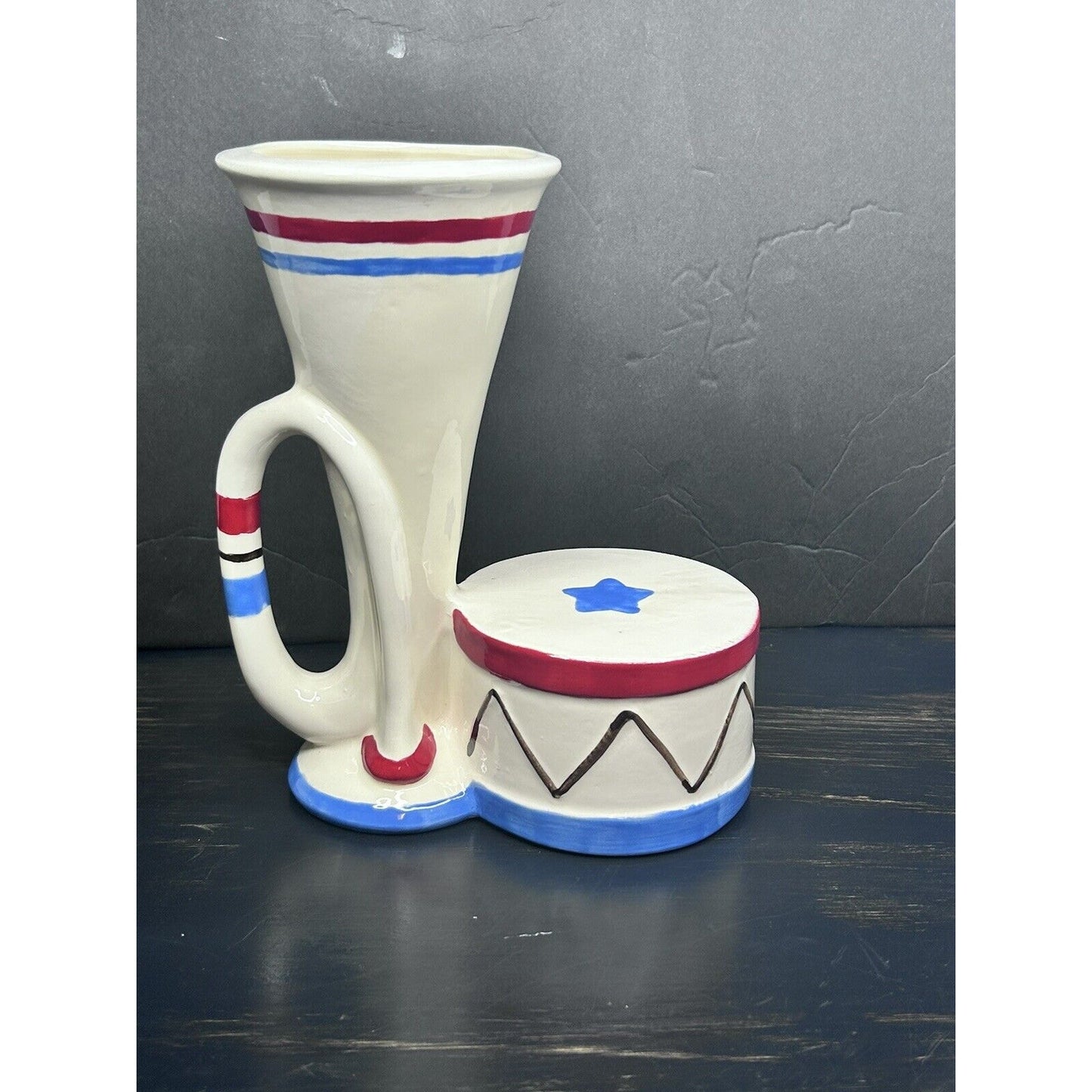 Hull Pottery Association 2016 commemorative Horn and Drum vase — limited edition of 100, HPA convention exclusive