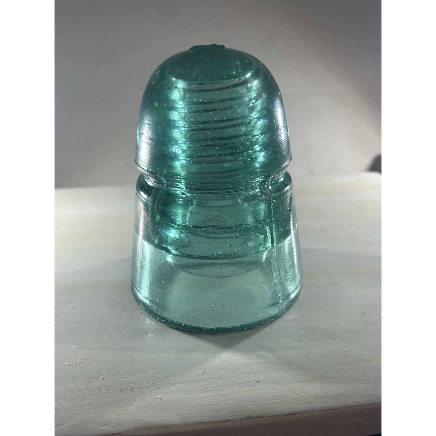 Very Rare Early H.C. & CO. Hemingray Insulator – CD 145 Beehive – Aqua - 1870’s