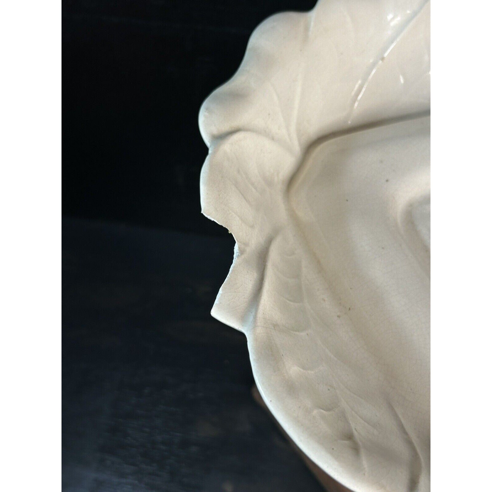 Rare vintage Lane Co 1958 ceramic compote full profile