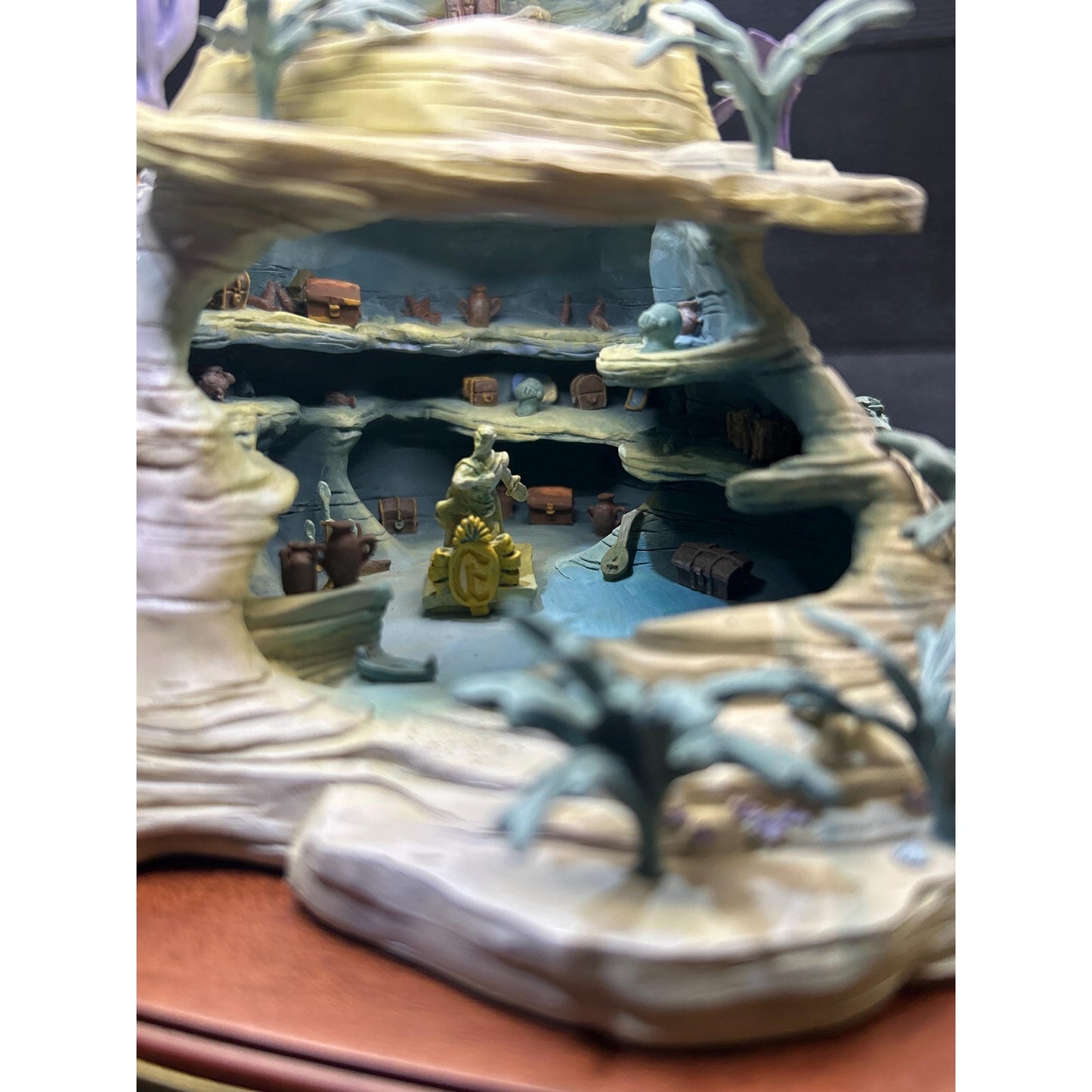 Disney Enchanted Places Ariel’s Secret Grotto Scene • Little Mermaid Classics Collection Figurine • Rare Retired 1990s Sculpture. See Pics!