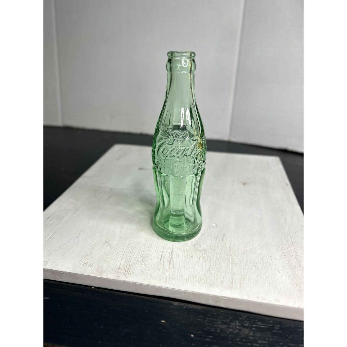 Vintage 1958 Coke bottle Athens GA embossed base mark