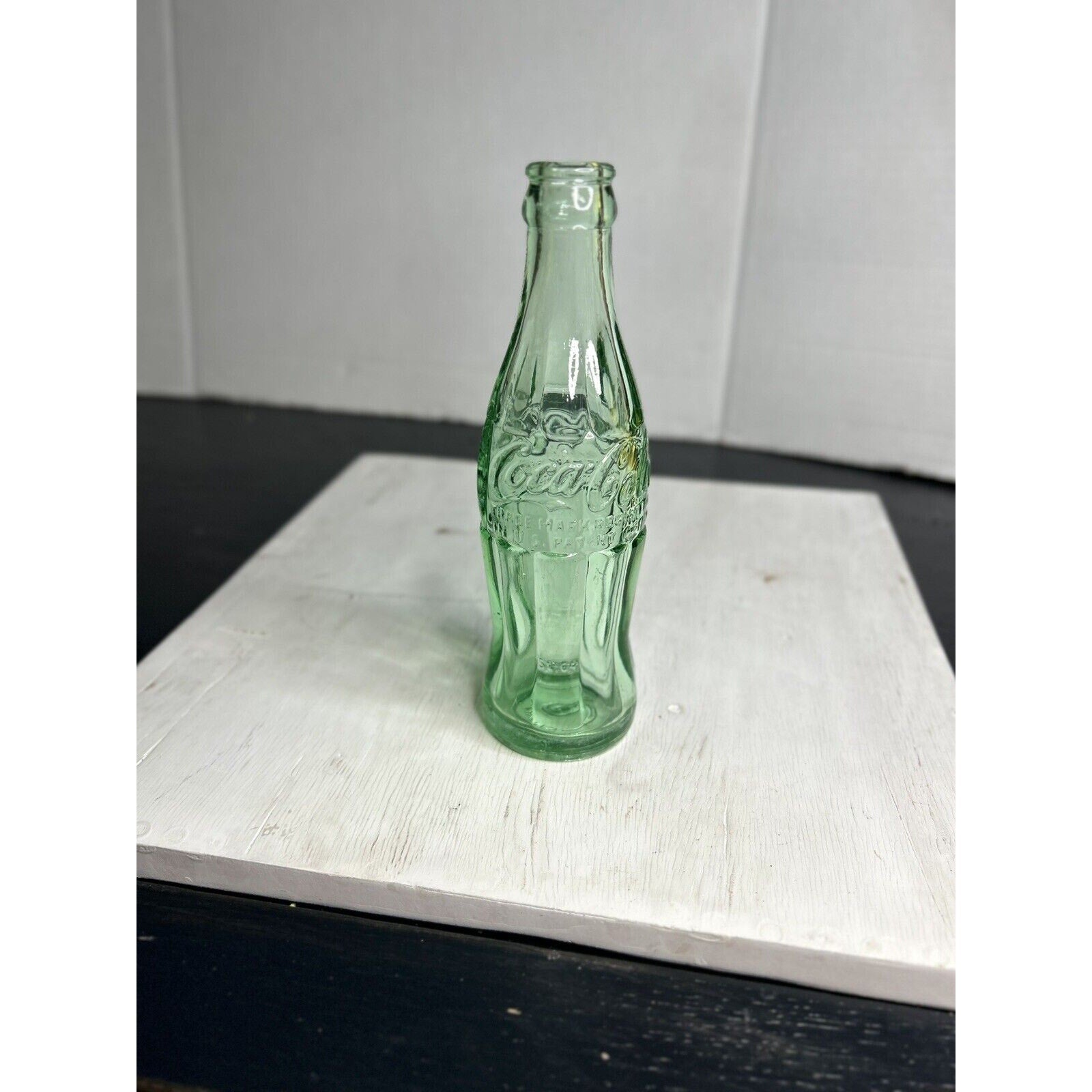 Vintage 1958 Coke bottle Athens GA embossed base mark