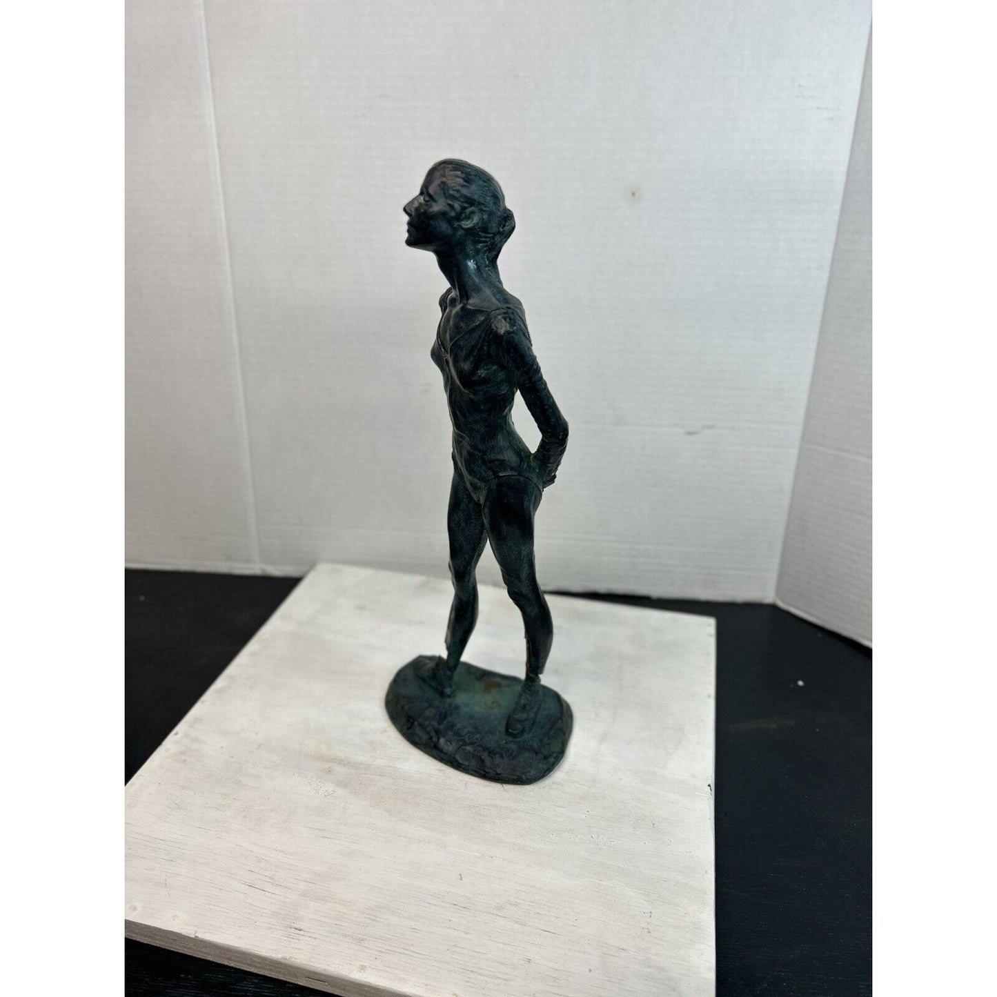 Vintage Cipriano ballerina sculpture back view 14 inch