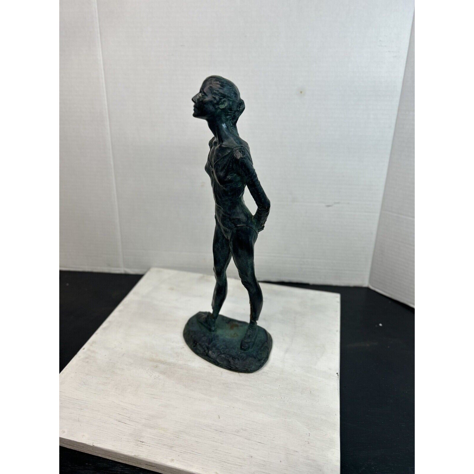 Vintage Cipriano ballerina sculpture back view 14 inch