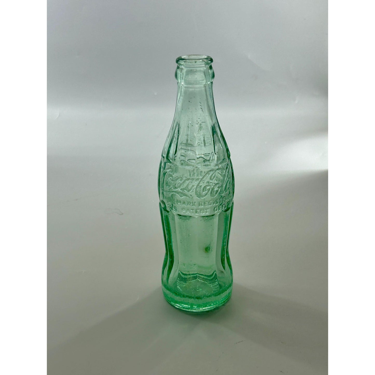 Vintage 1938 Savannah GA Coca-Cola Bottle Chattanooga Glass D-105529 6 Oz Embossed Hobbleskirt Coke Bottle