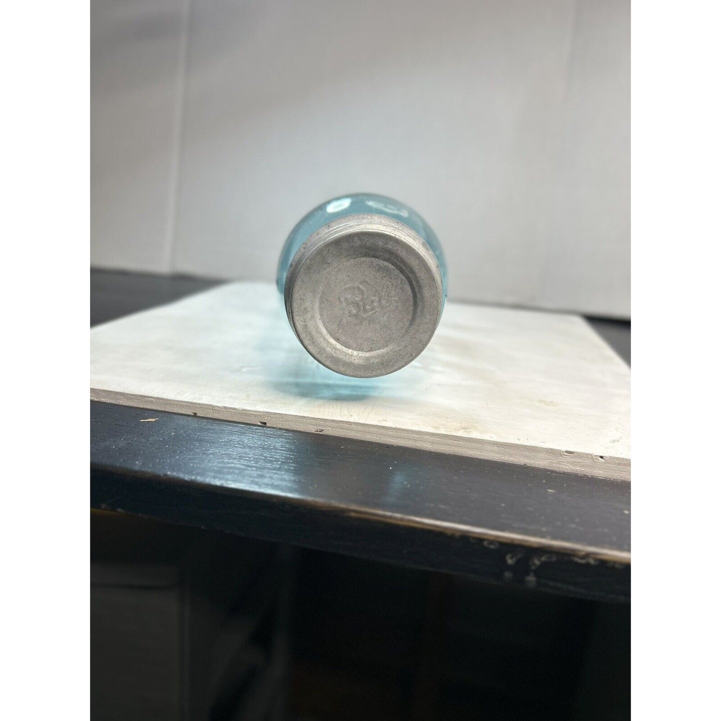 Rare Ball blue Perfect Mason quart jar all angles