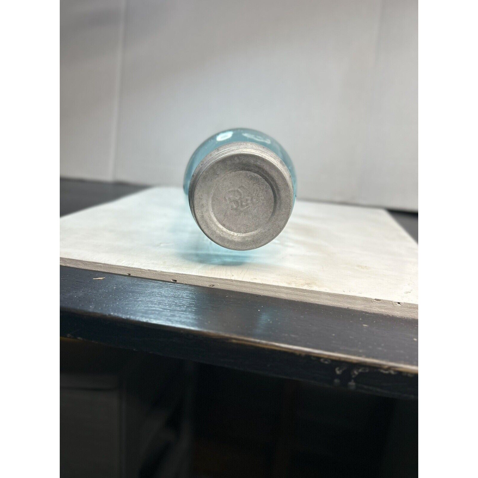 Rare Ball blue Perfect Mason quart jar all angles