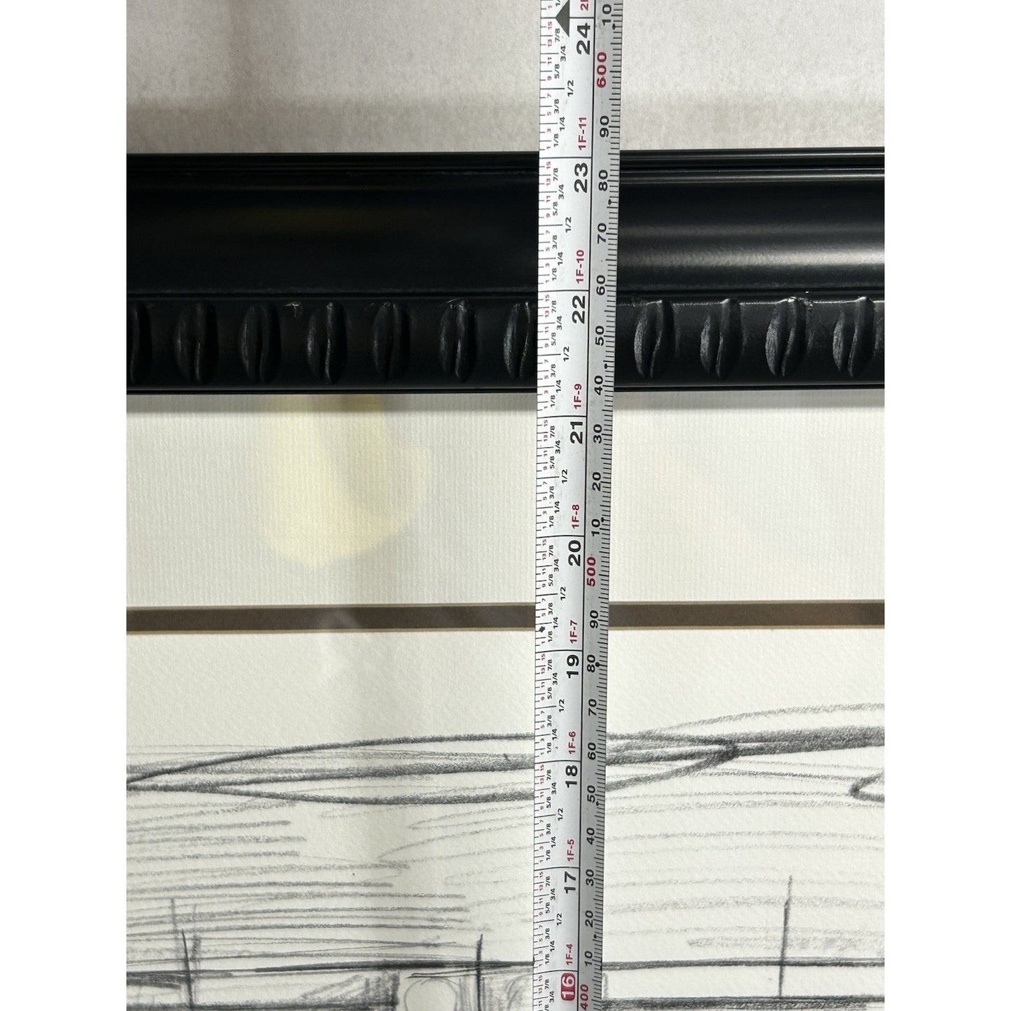 Ethan Harper Drawing the Elements II Signed Print Framed Architectural Art Rare!