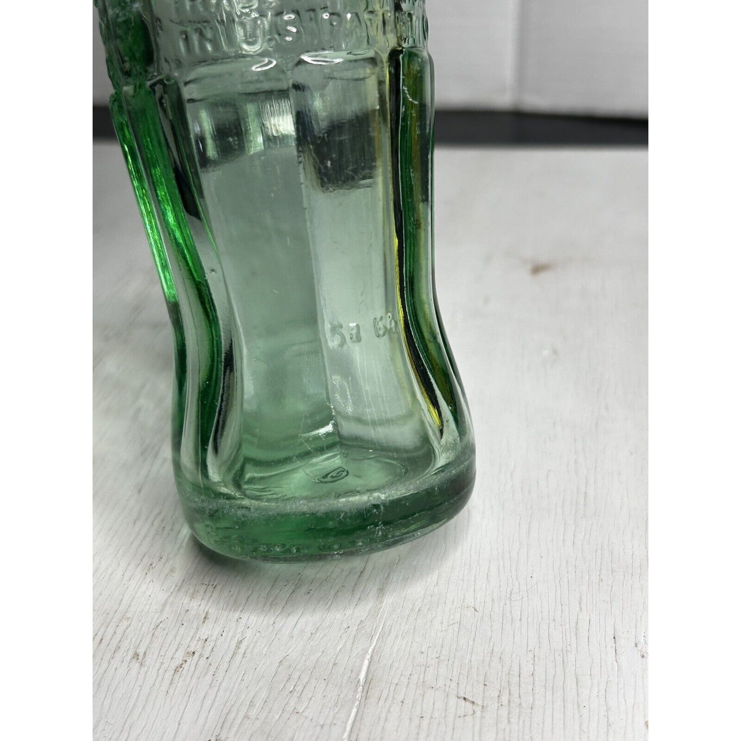Vintage Coca-Cola 1958 Athens GA bottle top view