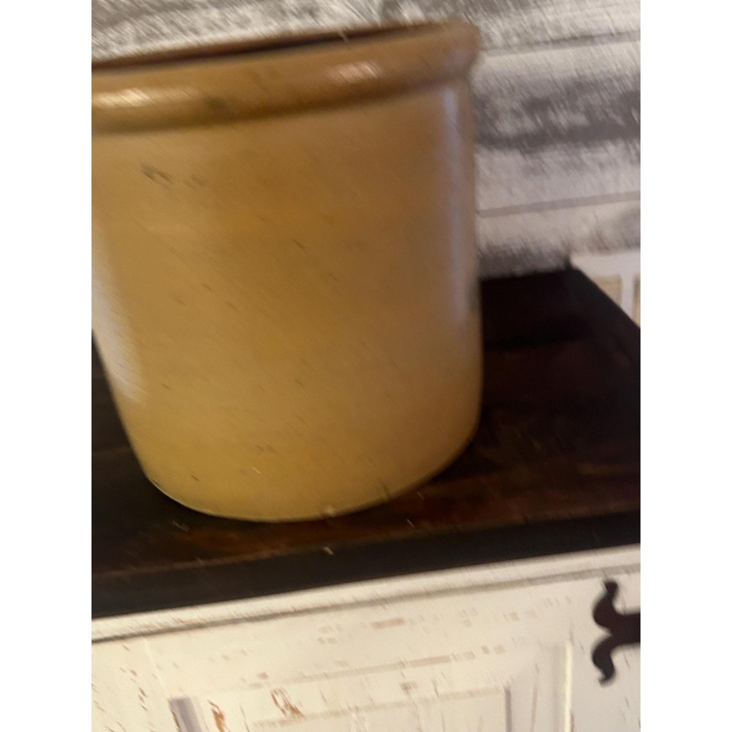 Antique Red Wing 2 Gallon Stoneware Crock Cobalt Blue Early 1900s